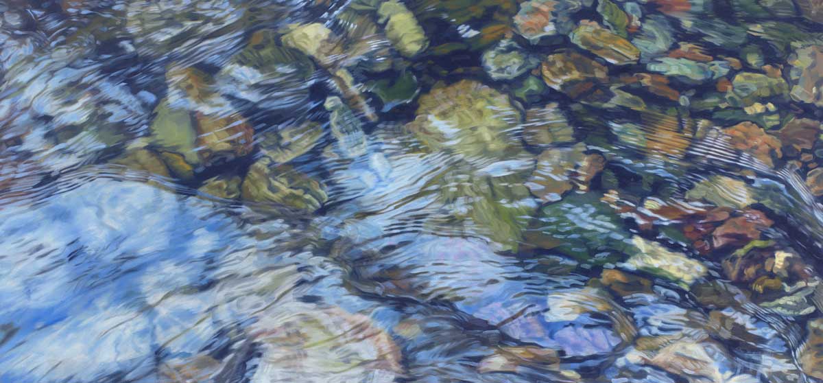 Rocky River 5 - Limited Edition Canvas Print - Image 3