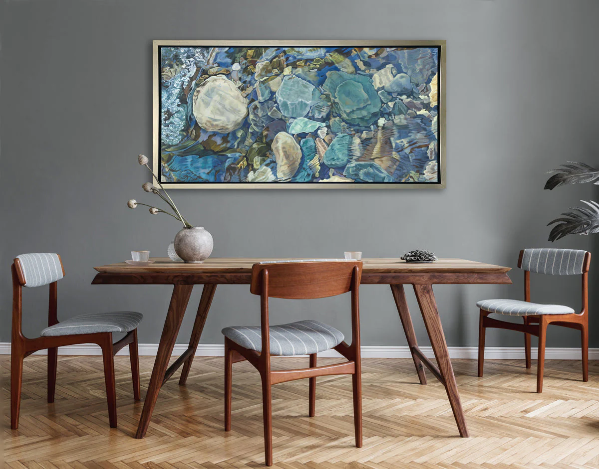 Rocky River 8 - Limited Edition Canvas Print - Image 2