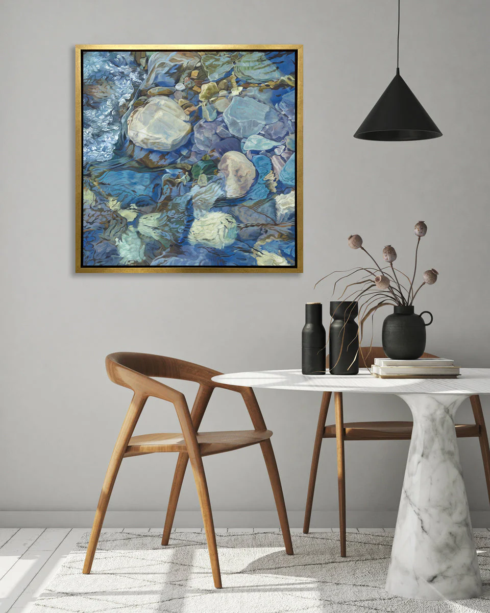 Rocky River 9 - Limited Edition Canvas Print - Image 2