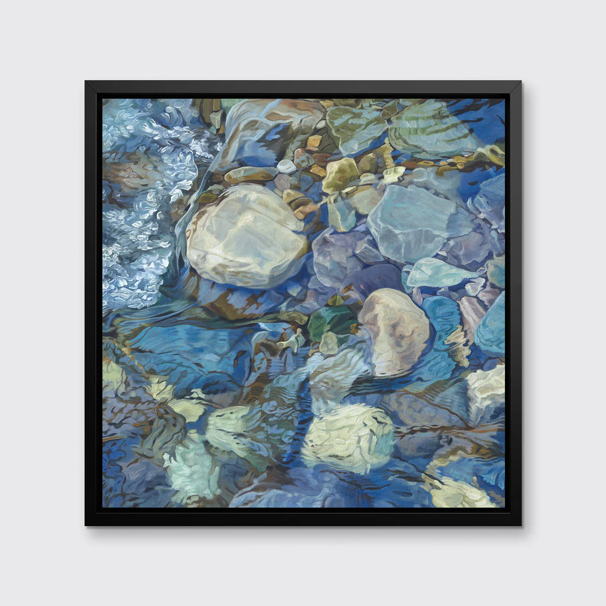 Rocky River 9 - Limited Edition Canvas Print - Image 4