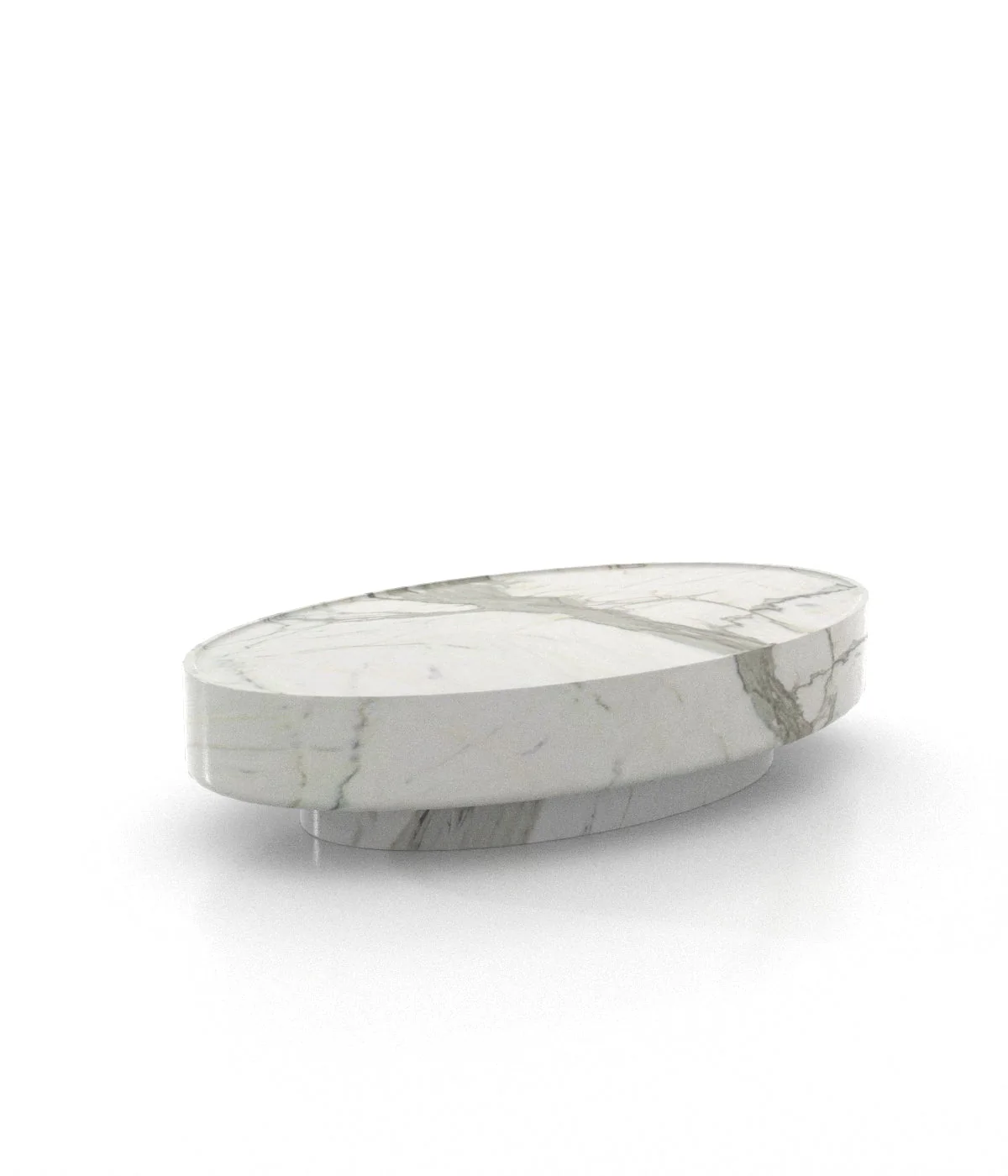 Romolo Oval Coffee Table - Image 11
