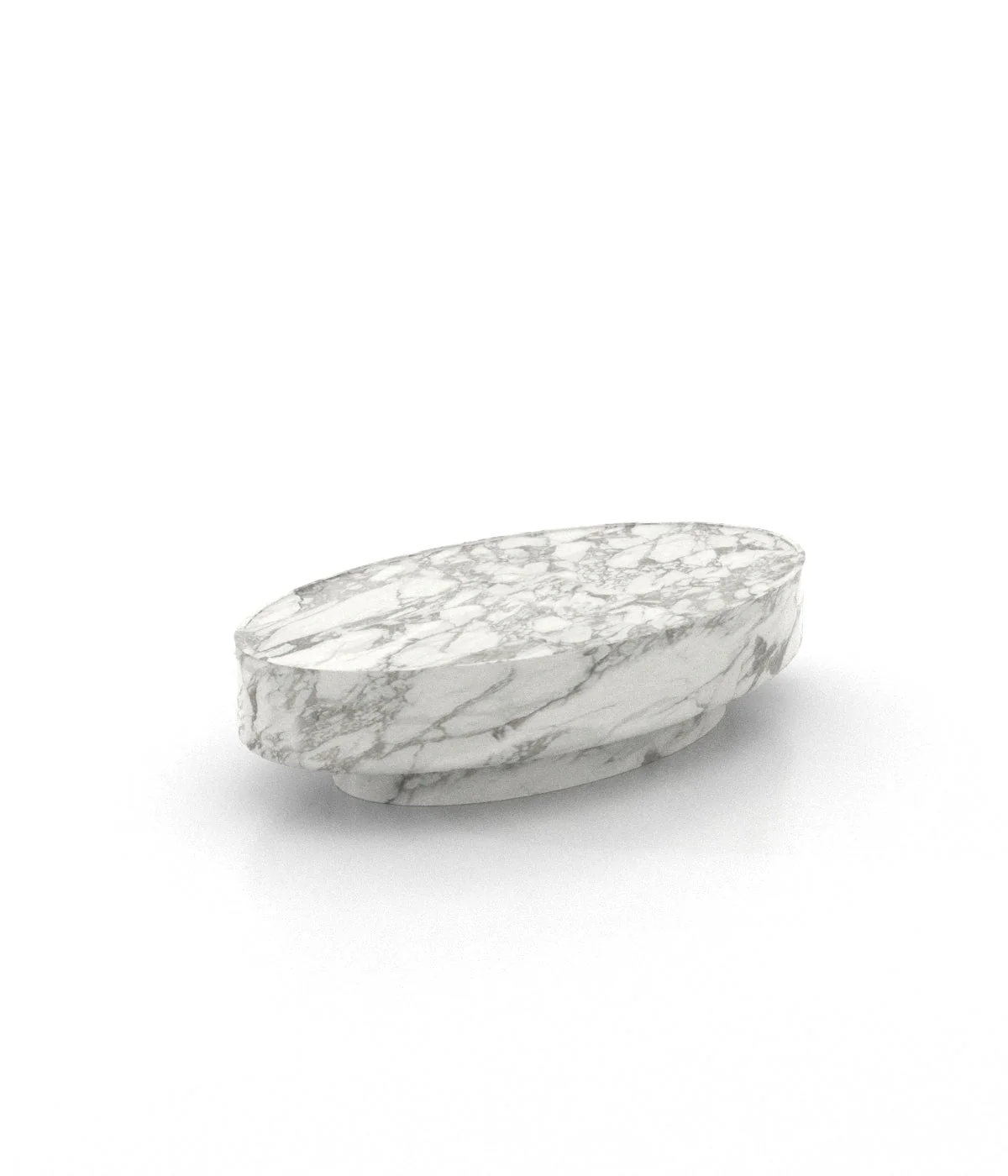 Romolo Oval Coffee Table - Image 13
