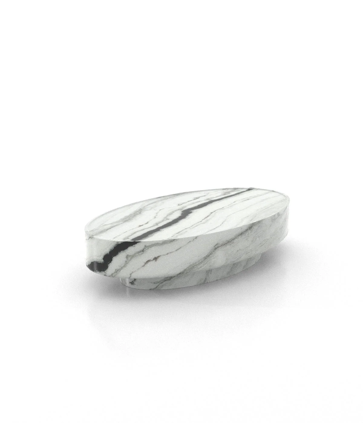 Romolo Oval Coffee Table - Image 17