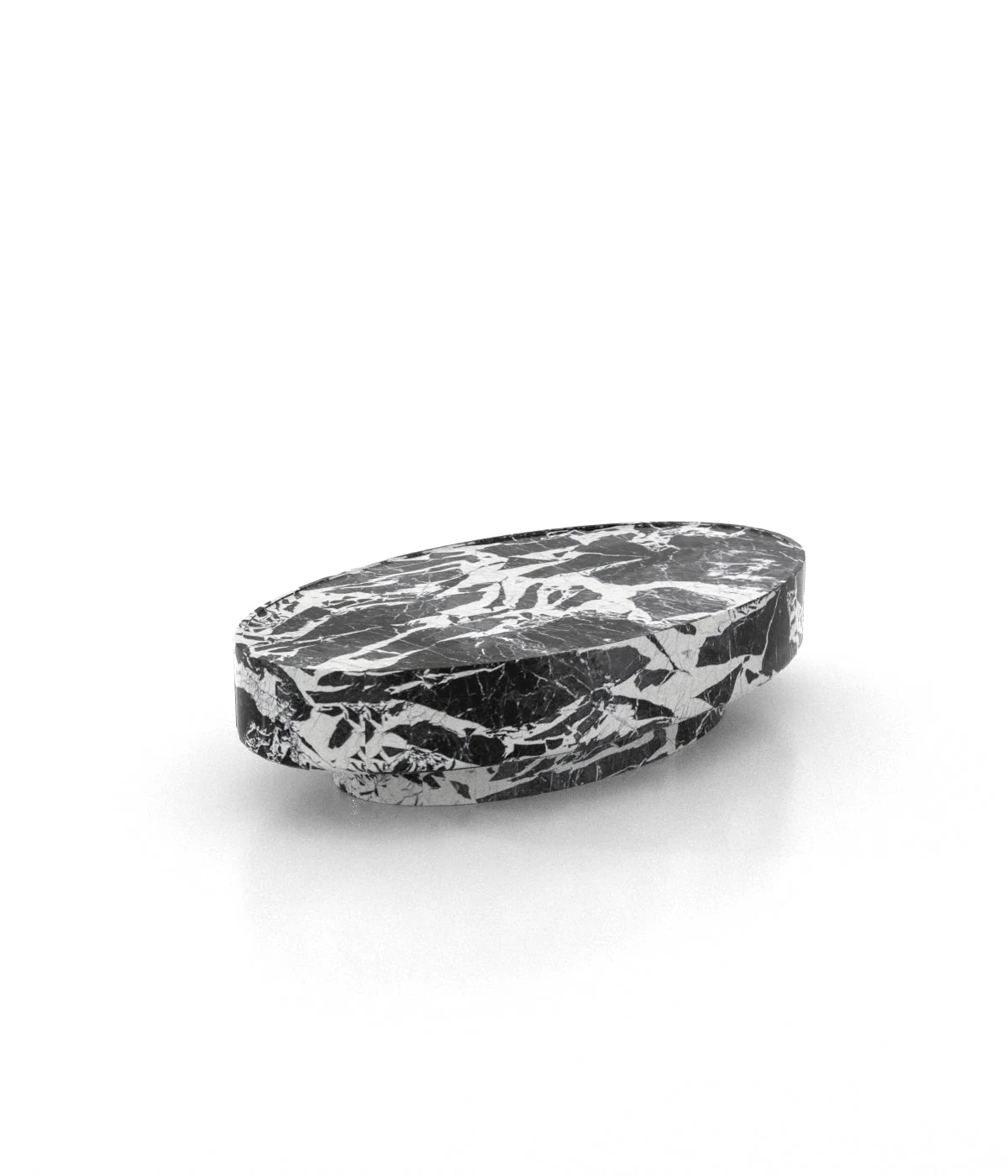 Romolo Oval Coffee Table - Image 2