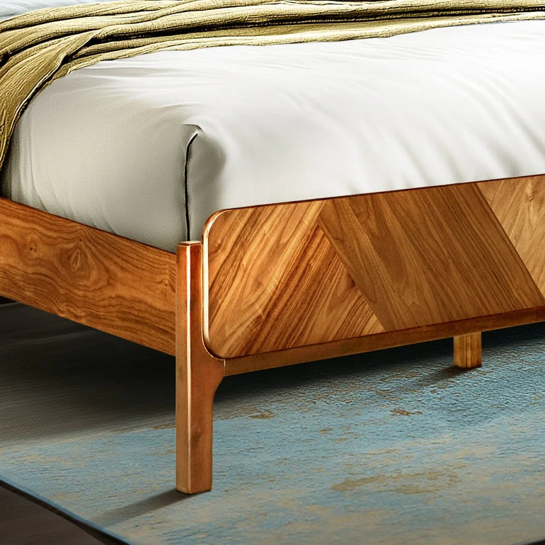 Rorns Bifrost Platform Bed Frame With Headboard for Modern Bedrooms - Image 8