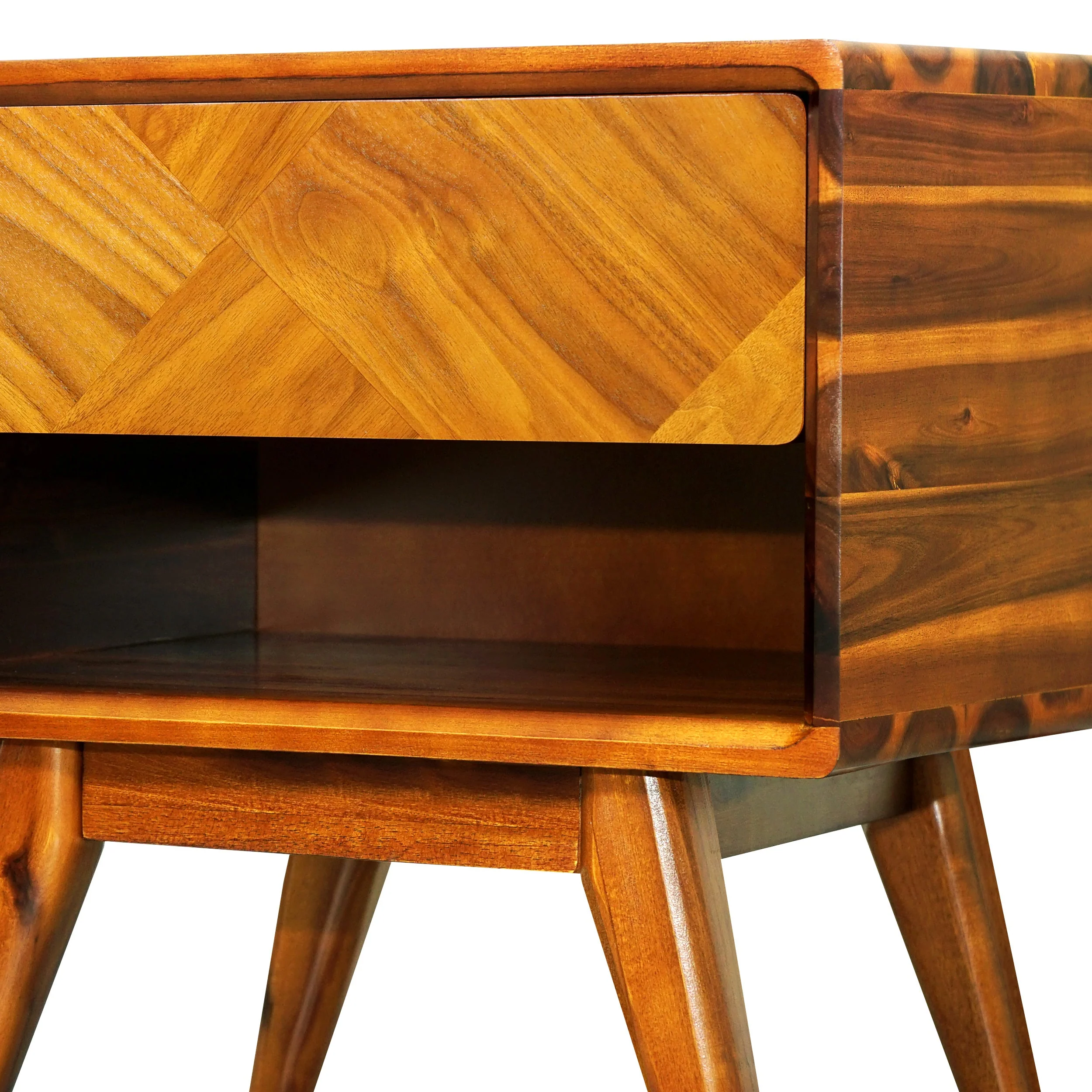 Rorns Laden Nightstand with Drawer - Stylish and Functional Bedroom Storage - Image 6
