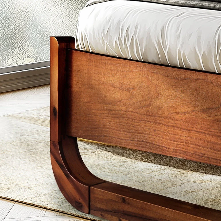 Rorns Sunset Platform Bed Frame With Headboard for Ultimate Bedroom Style - Image 16