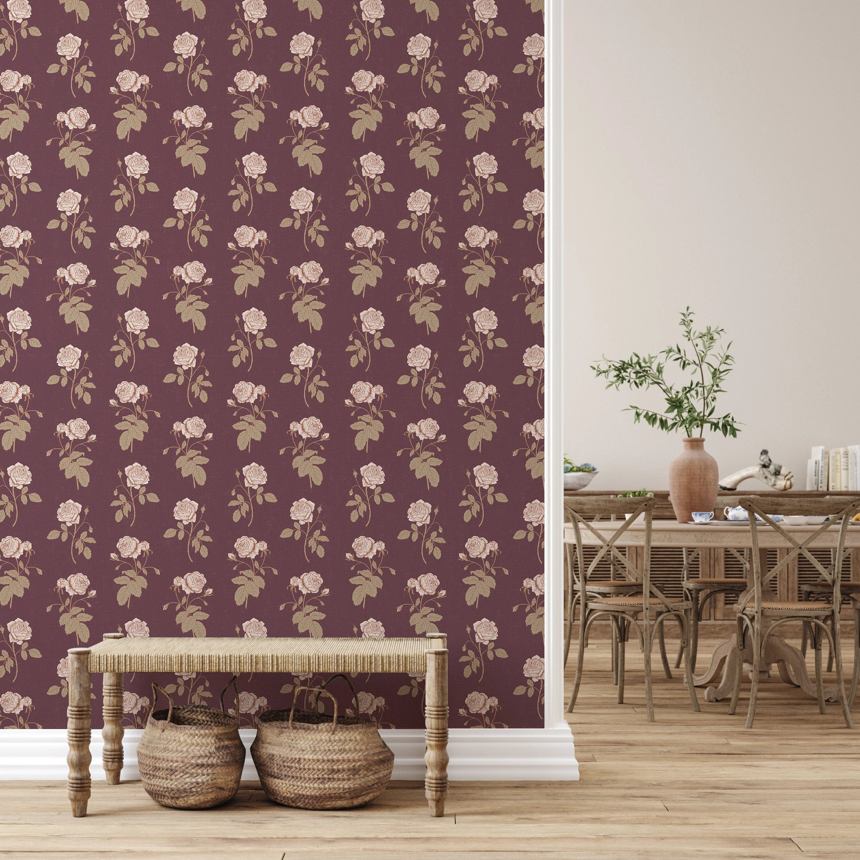 Rosalie Wallpaper by Brittany Polatis Design - Image 12
