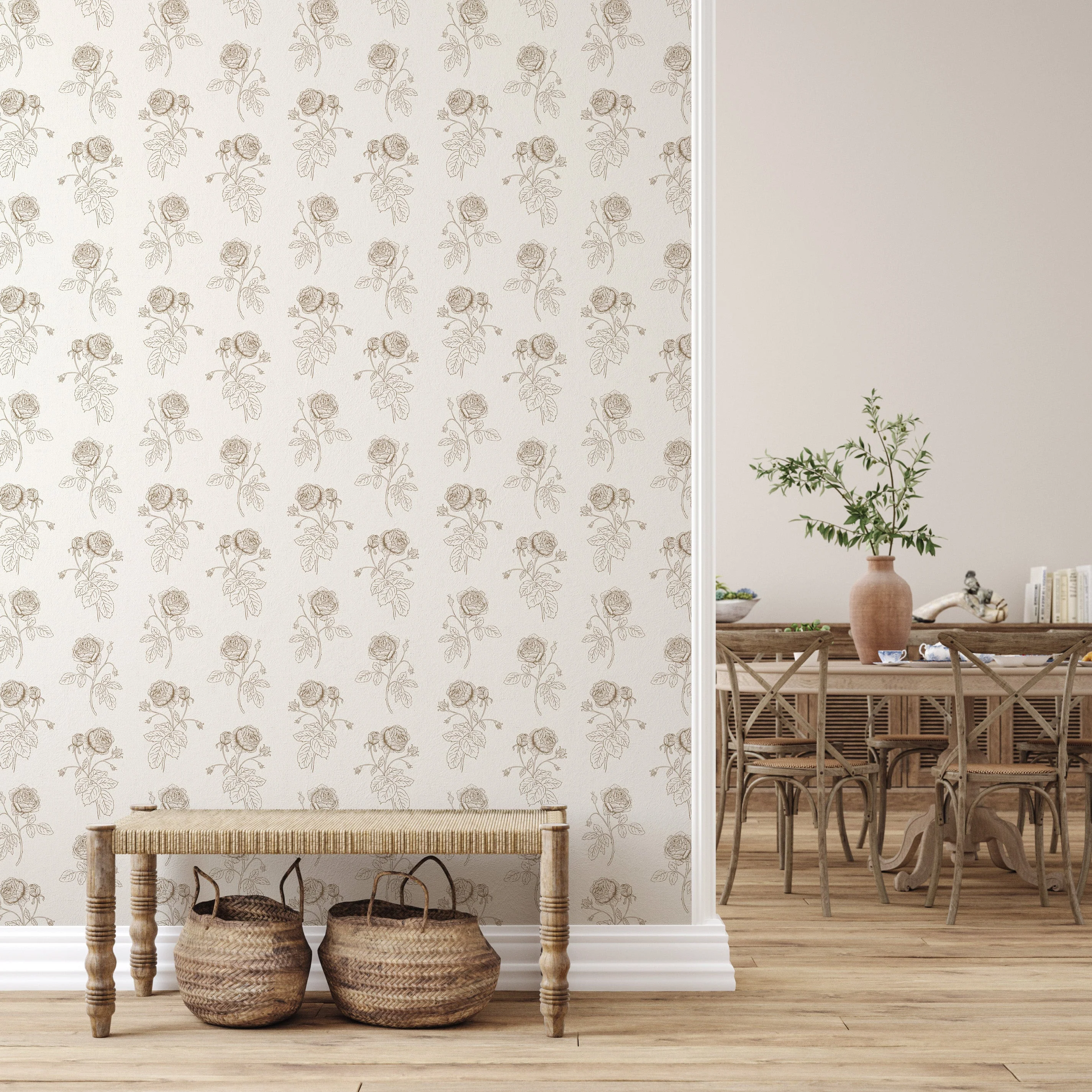 Rosalie Wallpaper by Brittany Polatis Design - Image 8