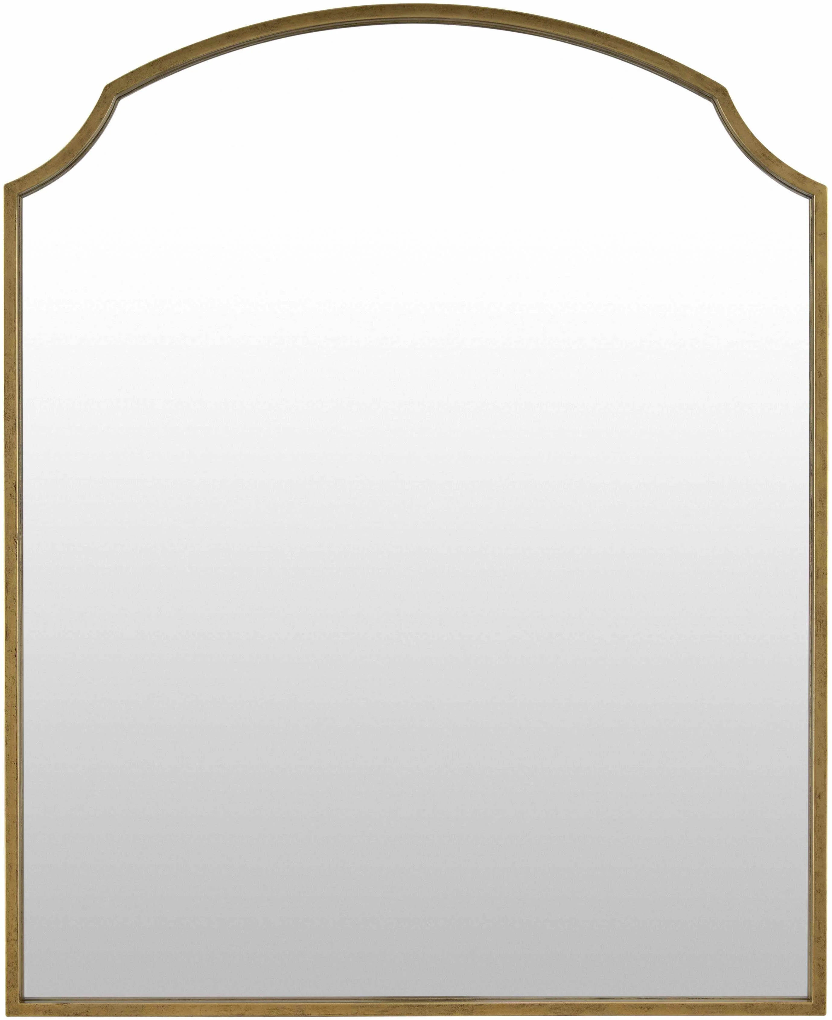 Catai Gold Mirror with Iron Base