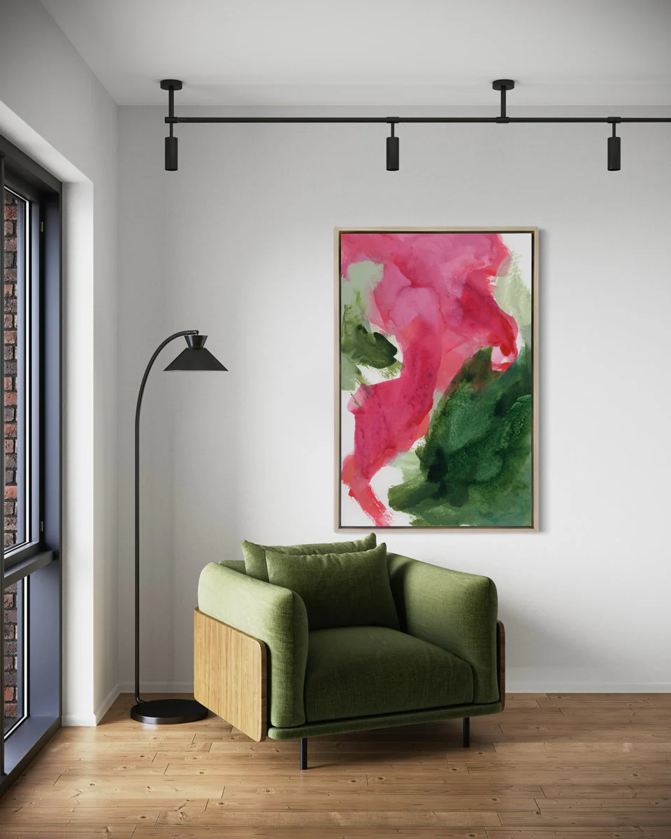 Rose Bloom - Open Edition Canvas Print - Image 2