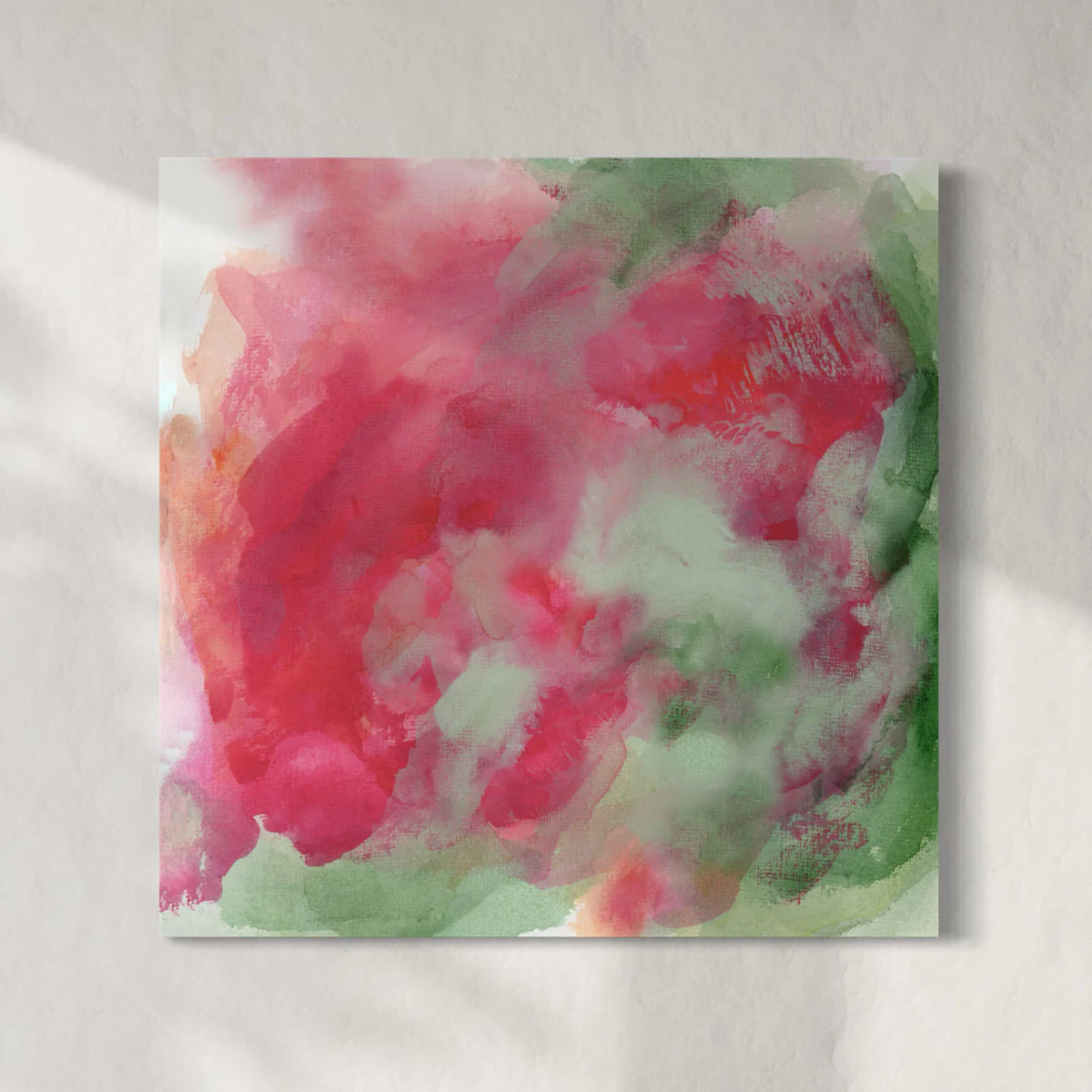 Rose Cascade - Open Edition Canvas Print - Image 5