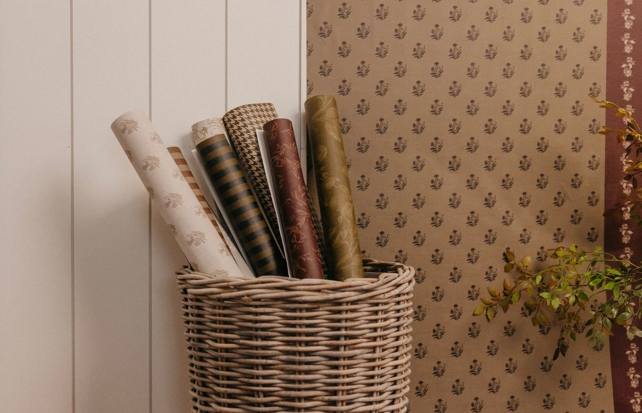 Roselle Stripe Wallpaper by Safari Natalia x Taddy Mikelaites - Image 19