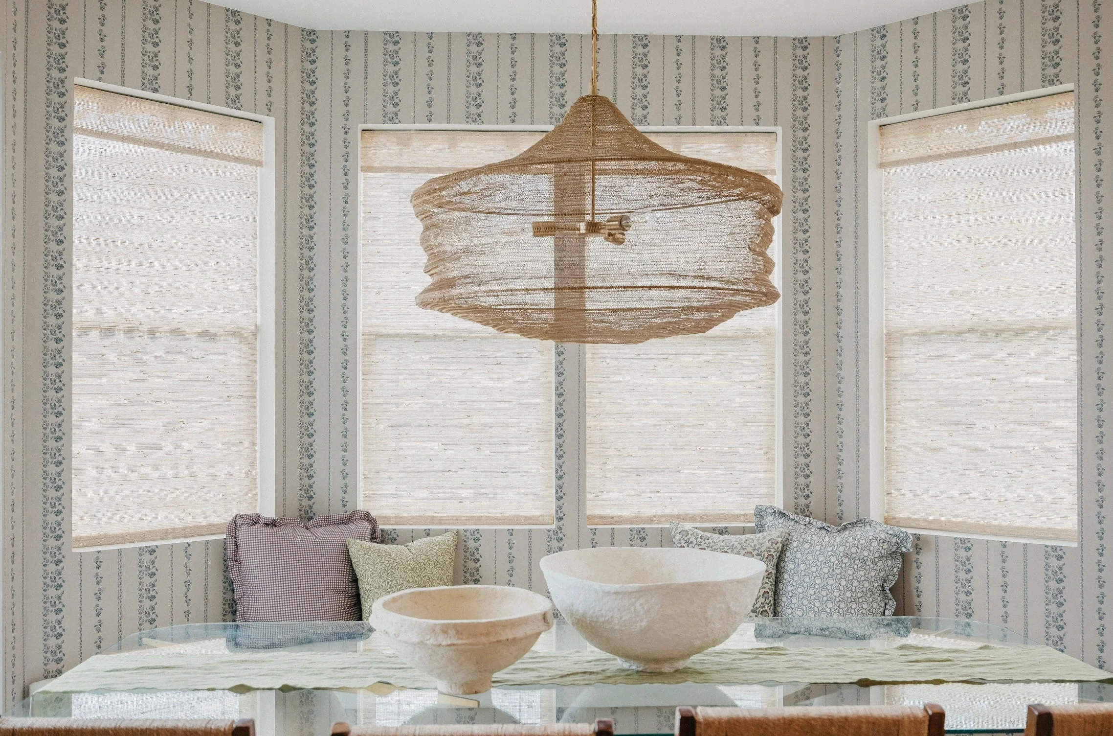Roselle Stripe Wallpaper by Safari Natalia x Taddy Mikelaites - Image 3