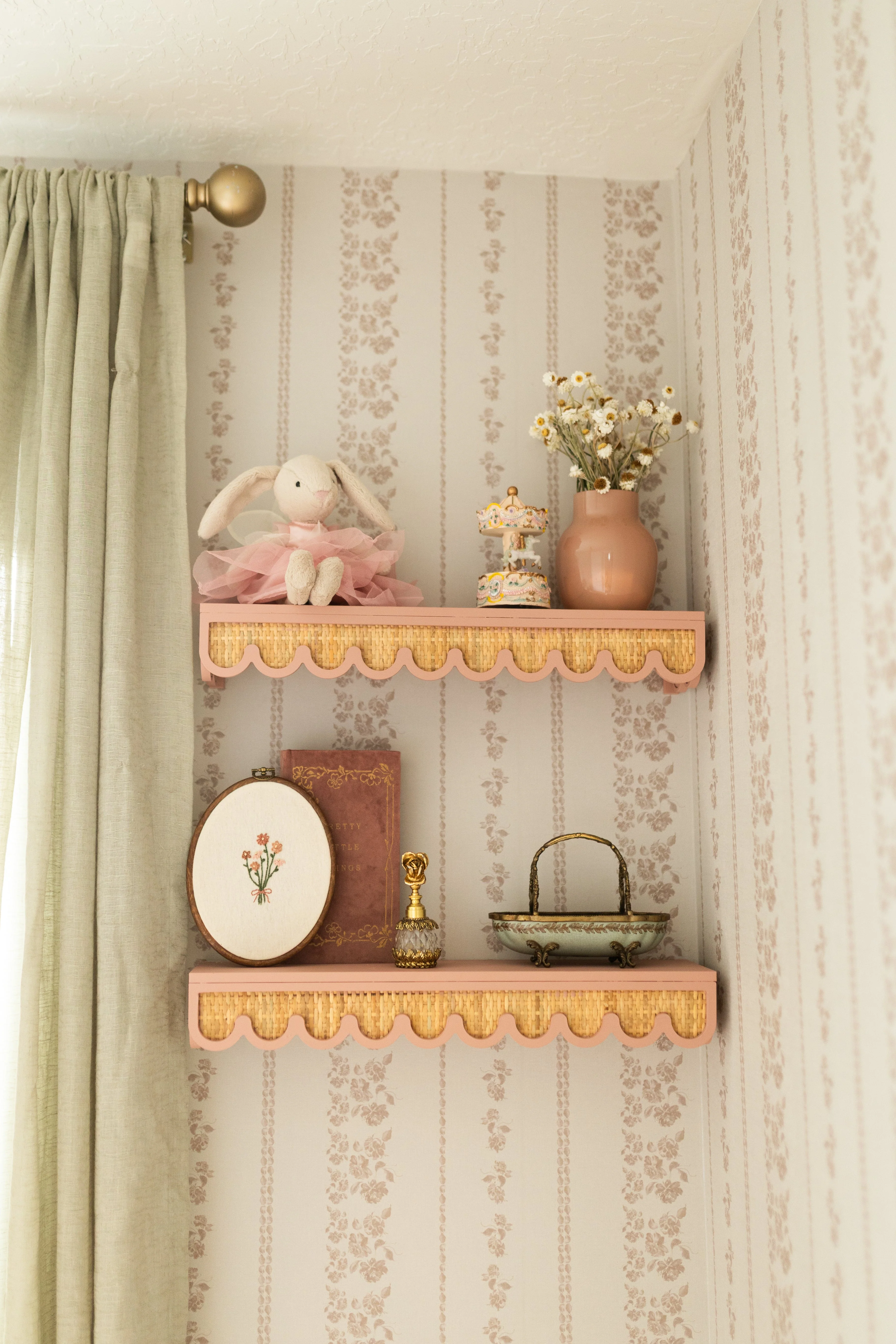 Roselle Stripe Wallpaper by Safari Natalia x Taddy Mikelaites - Image 6
