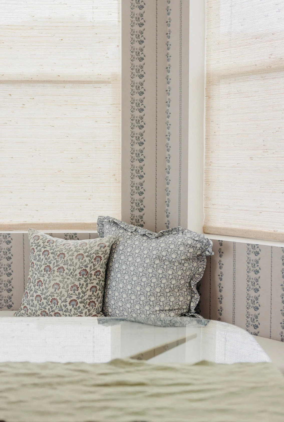 Roselle Stripe Wallpaper by Safari Natalia x Taddy Mikelaites - Image 9