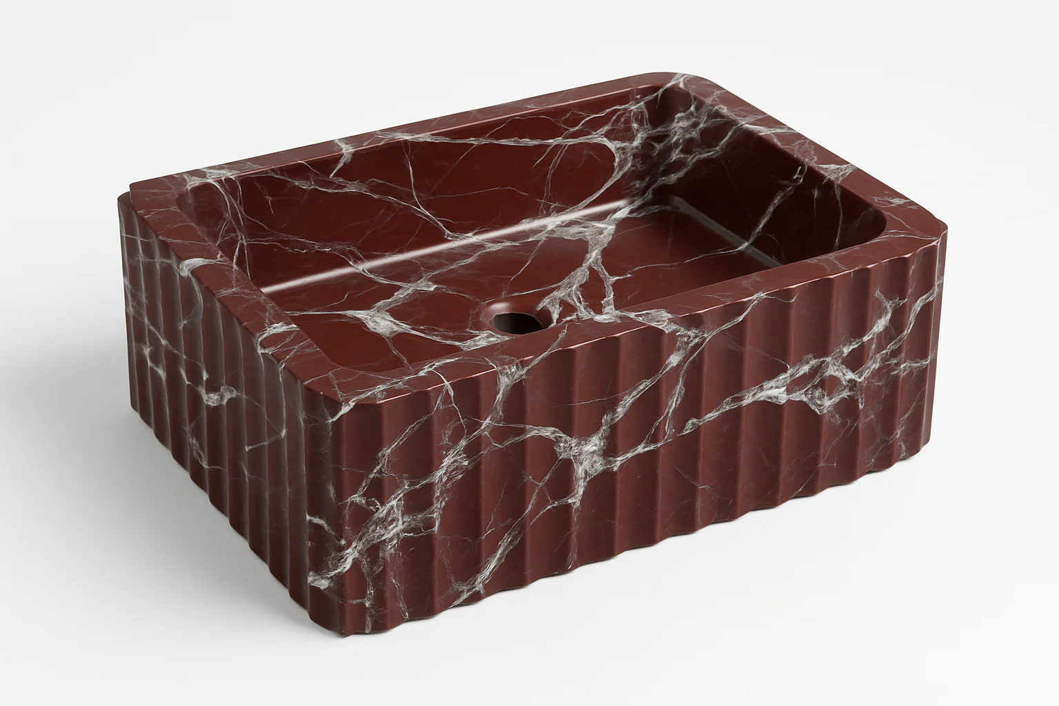 Rosso Marble Sink - Image 5