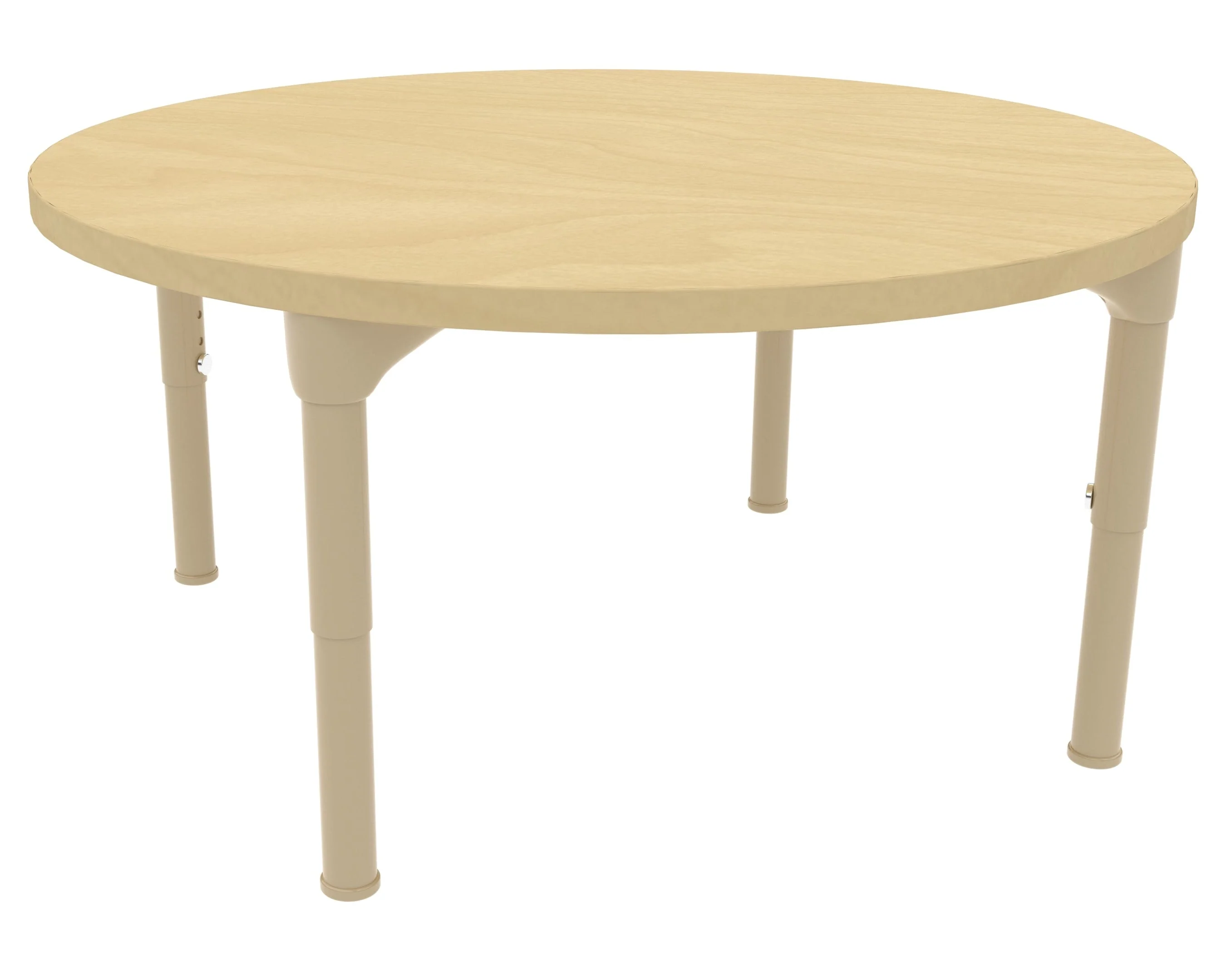 Round Adjustable Kids Table – 36" Diameter, 13" to 17" Height | Toddler & Preschool Activity Table for Classrooms & Daycares - Image 7