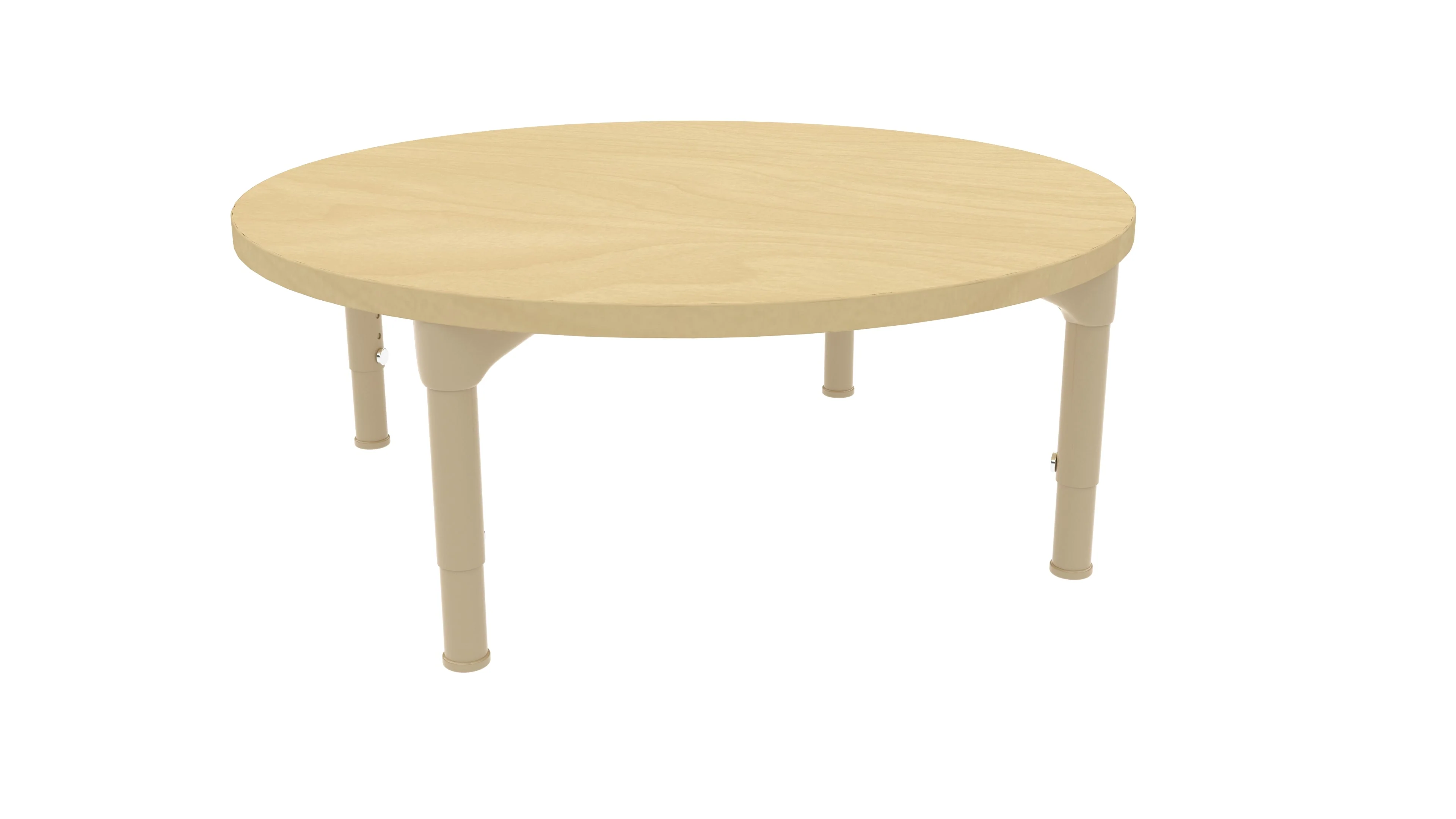 Round Adjustable Kids Table – 36" Diameter, 13" to 17" Height | Toddler & Preschool Activity Table for Classrooms & Daycares - Image 8