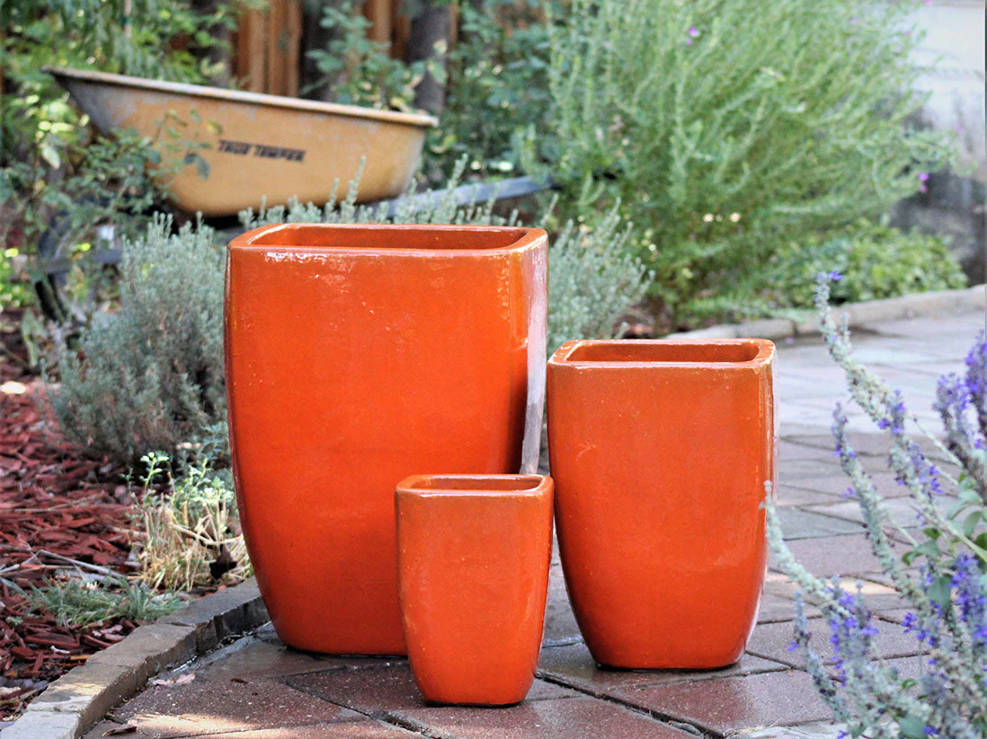 Round Square Pots - Set of 3 By Plantatorem - Image 3