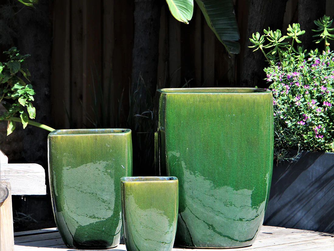 Round Square Pots - Set of 3 By Plantatorem - Image 4