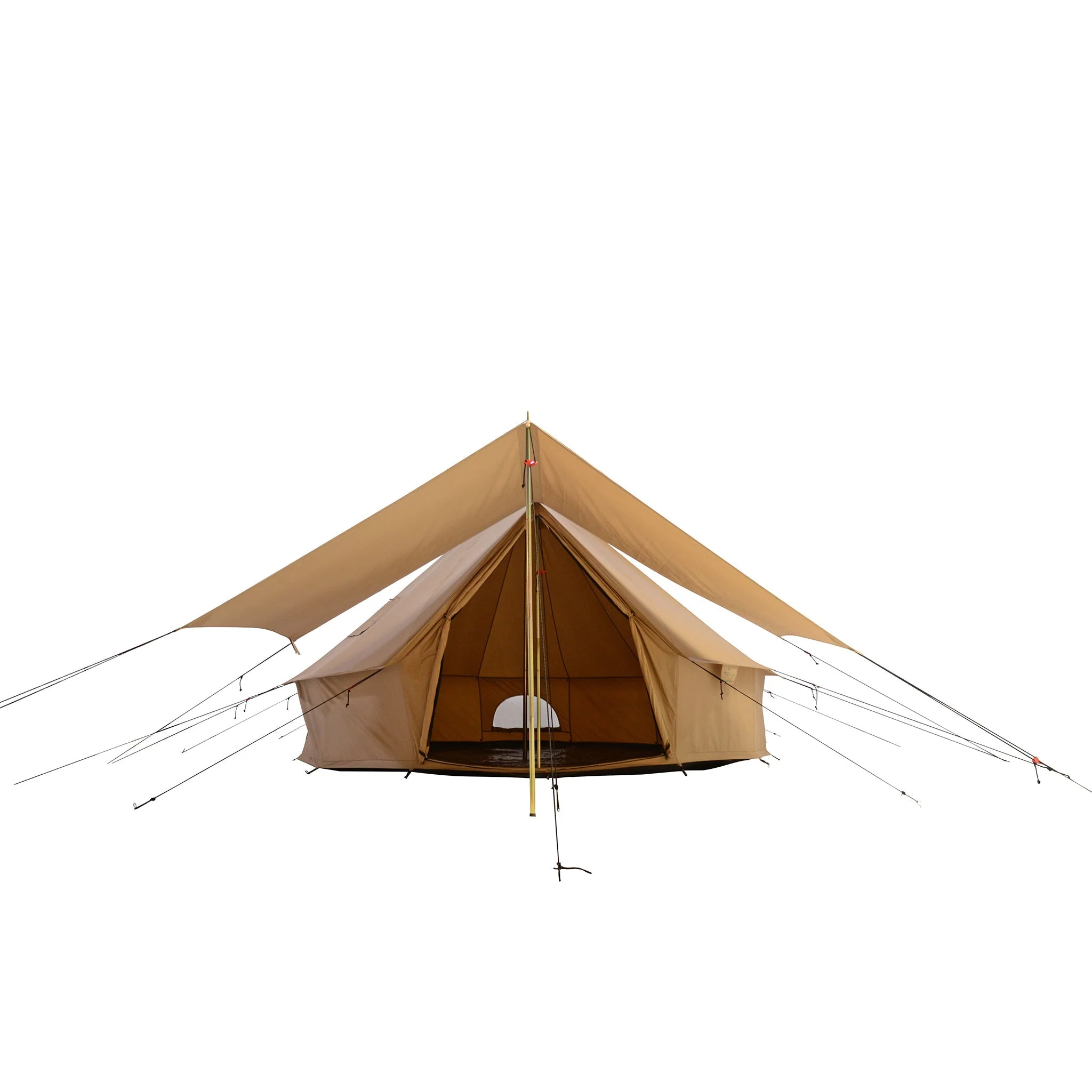 Rover Scout Tent 8'x9' (Sandstone Beige, FWR), Ground Tarp and Sunshade Tarp 100 - Image 6