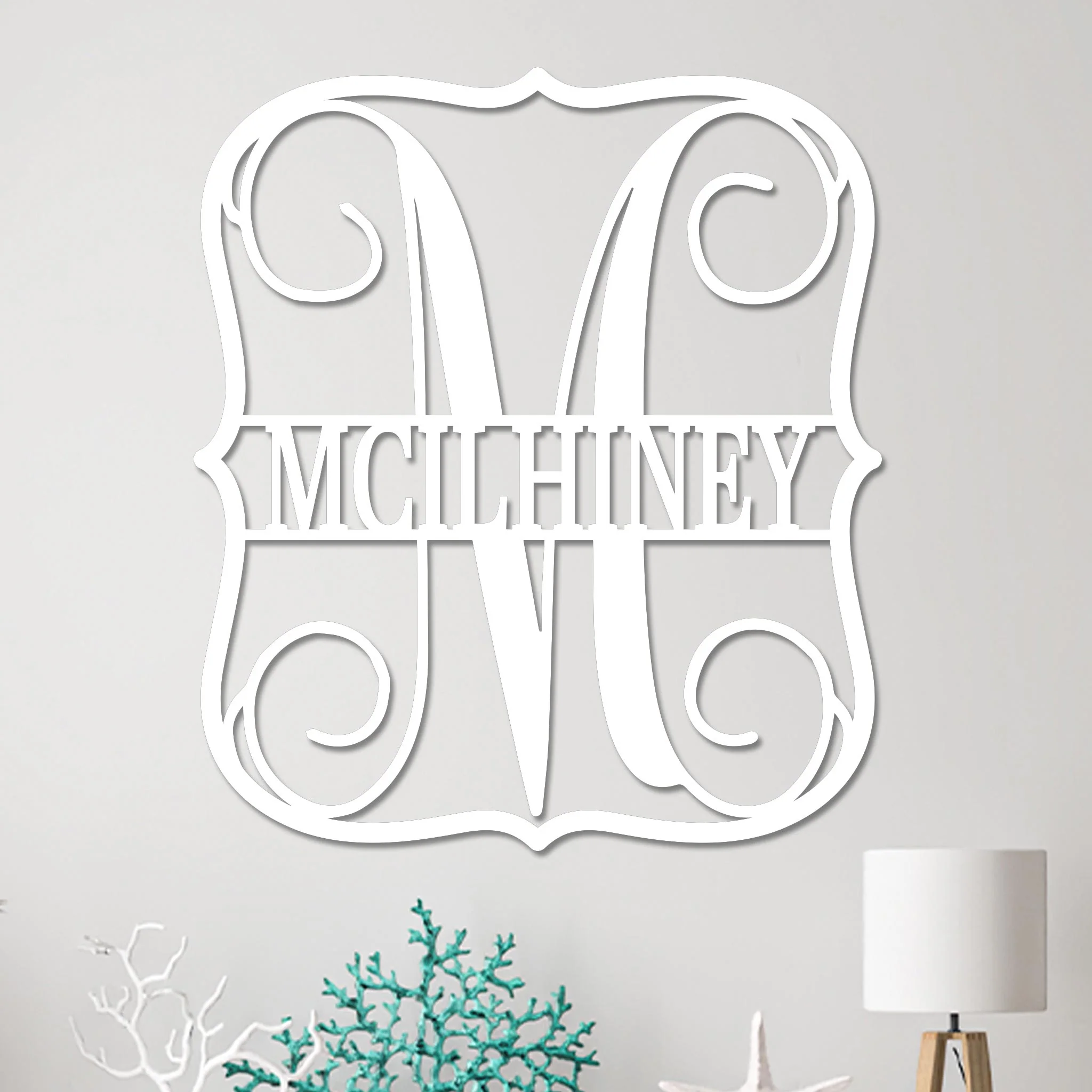 Royal Split Monogram Sign - Image 3