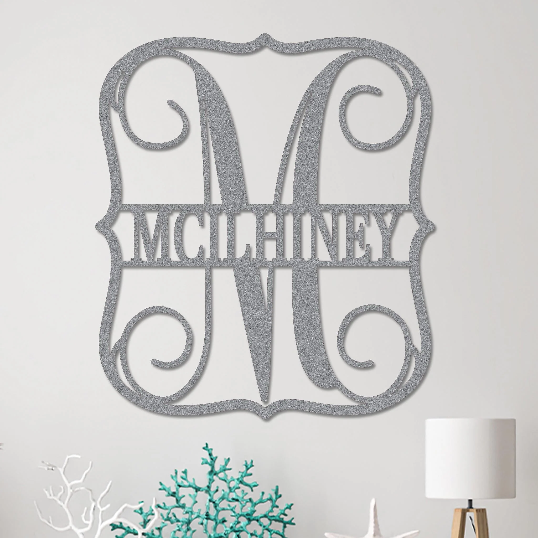 Royal Split Monogram Sign - Image 9