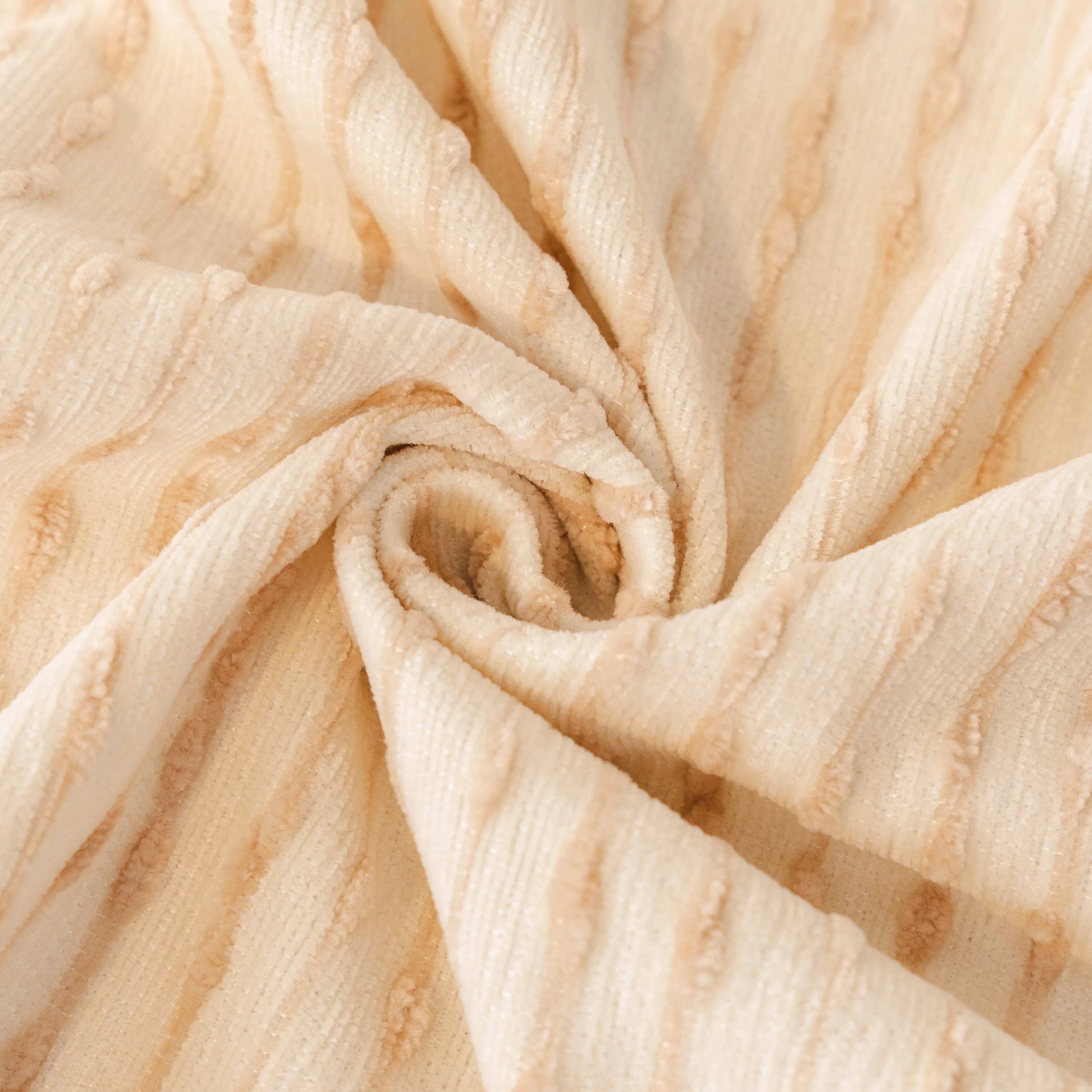 Ruffled Sofa Cover with Bowknot Decor, French Country Style Skirted Couch Slipcover - Image 19