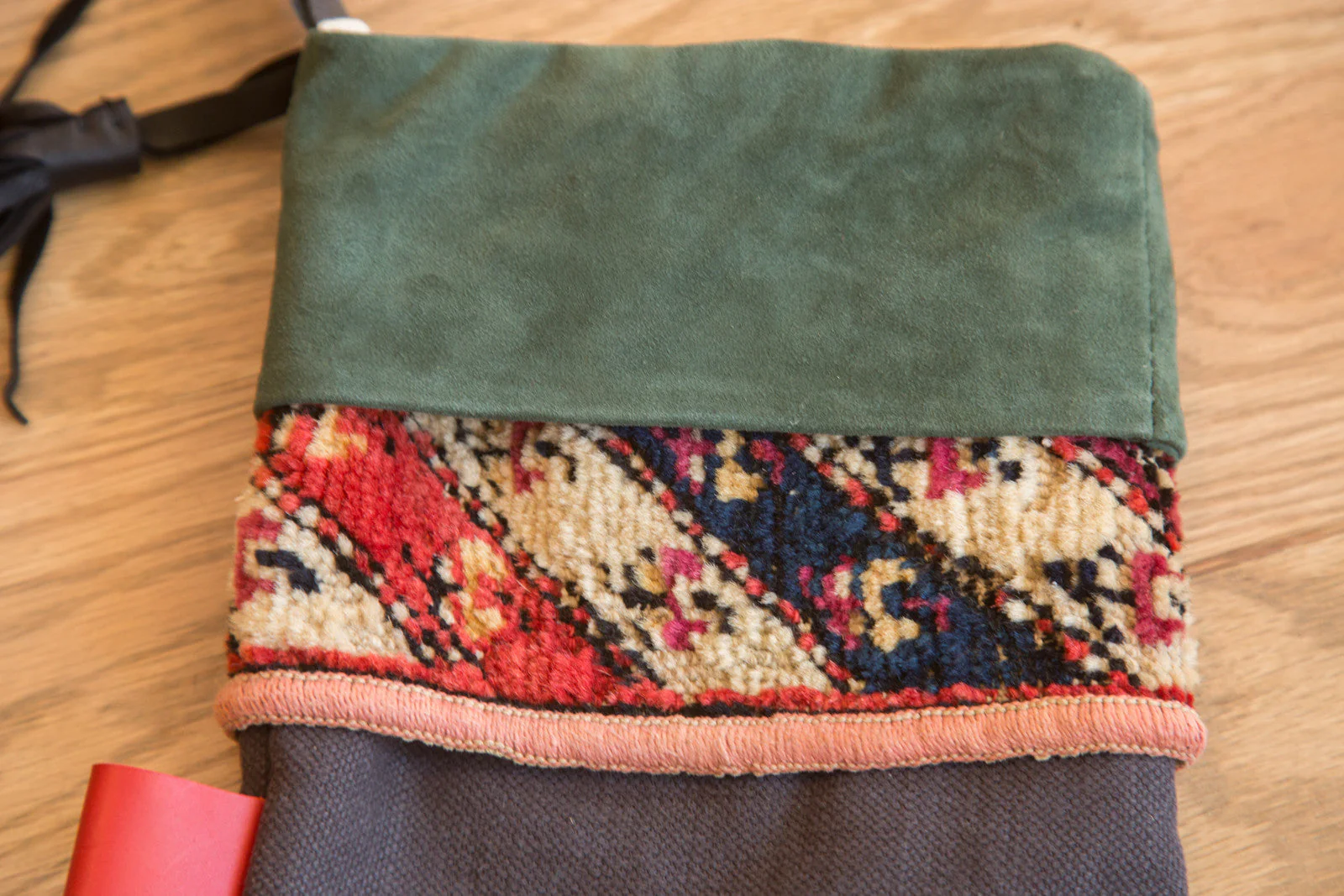 Rug Fragment Stocking Green - Image 2