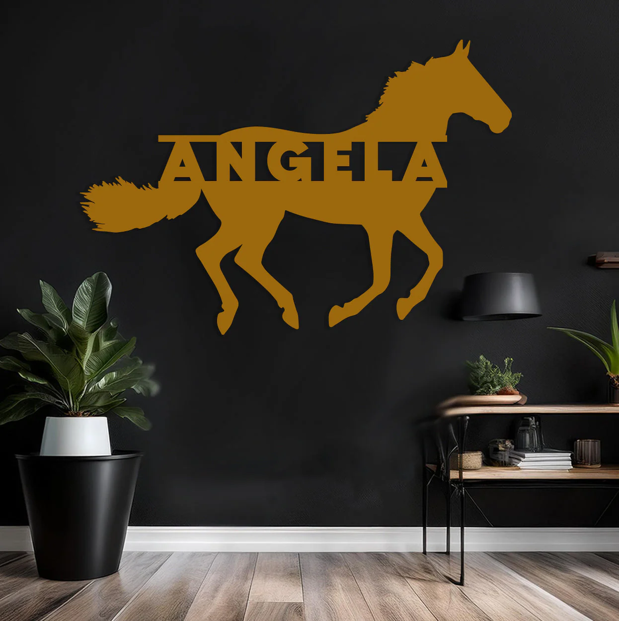 Running Horse Name Sign - Image 5