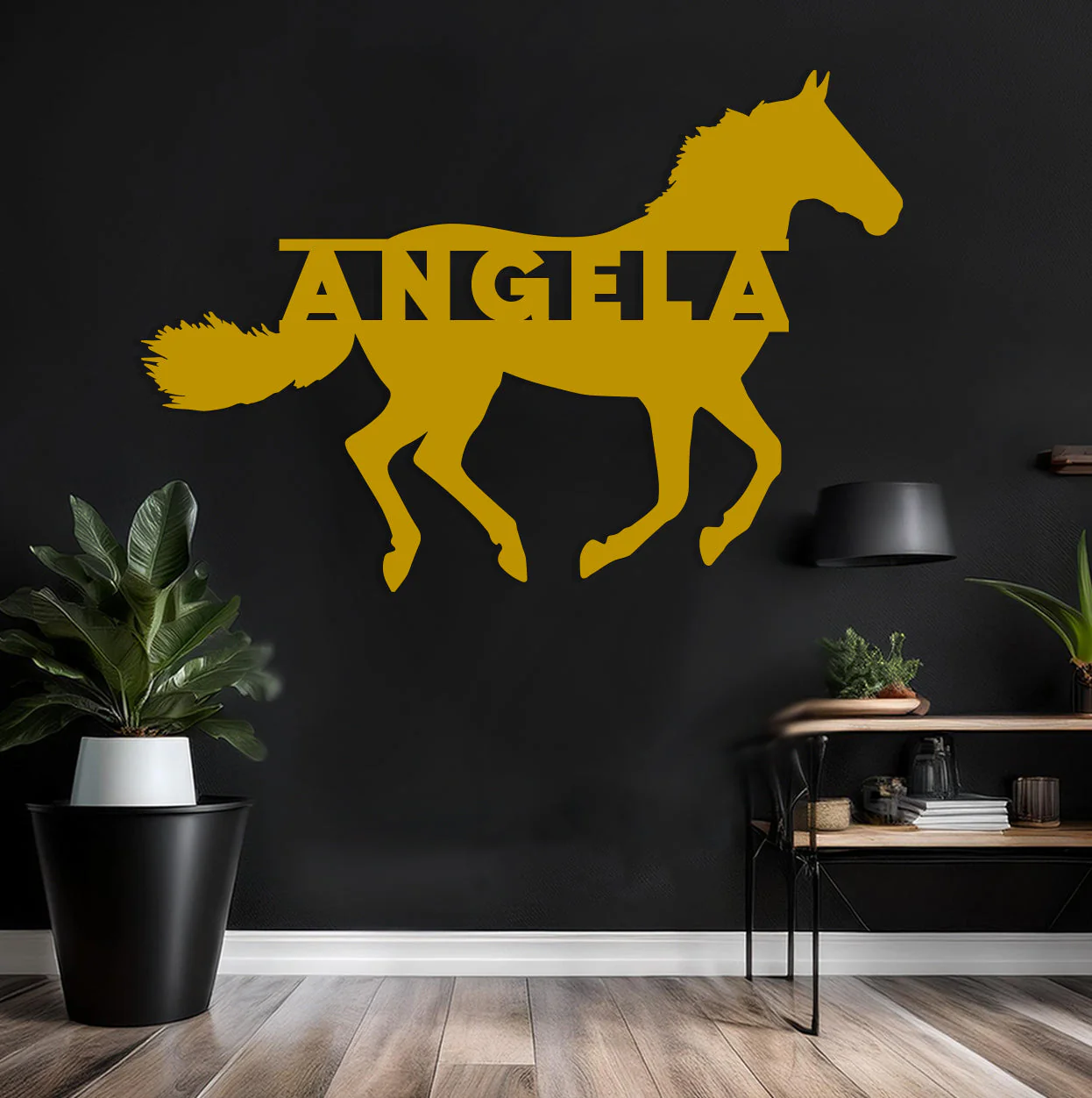 Running Horse Name Sign - Image 6