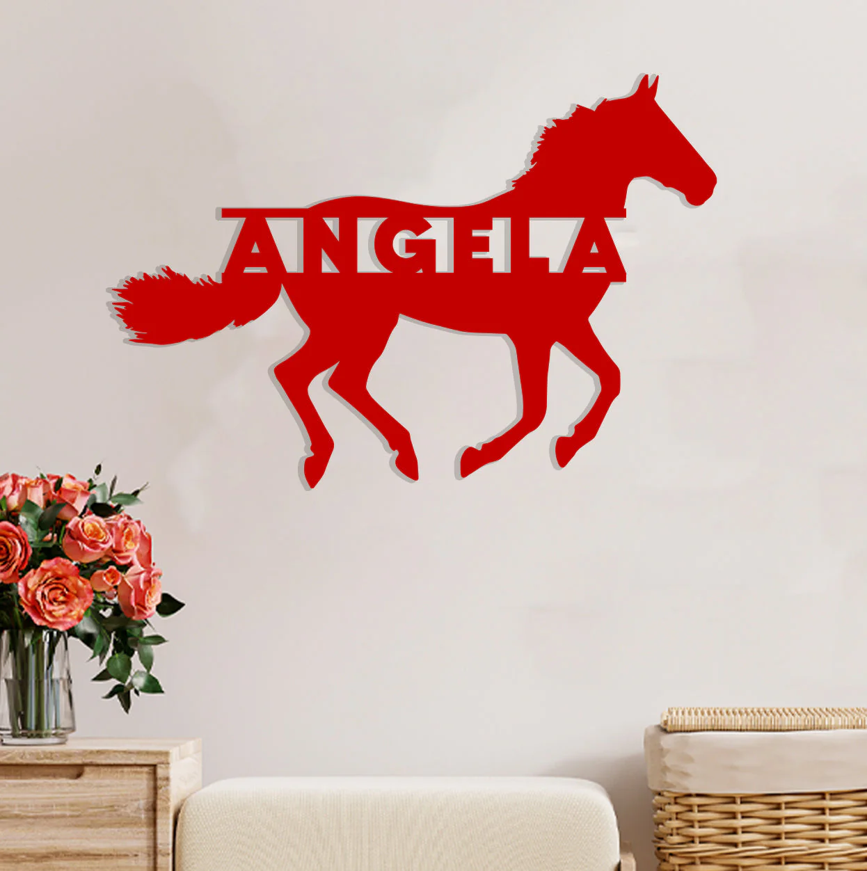 Running Horse Name Sign - Image 7