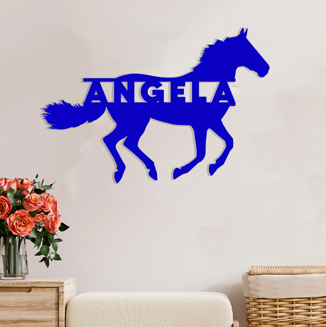 Running Horse Name Sign - Image 8