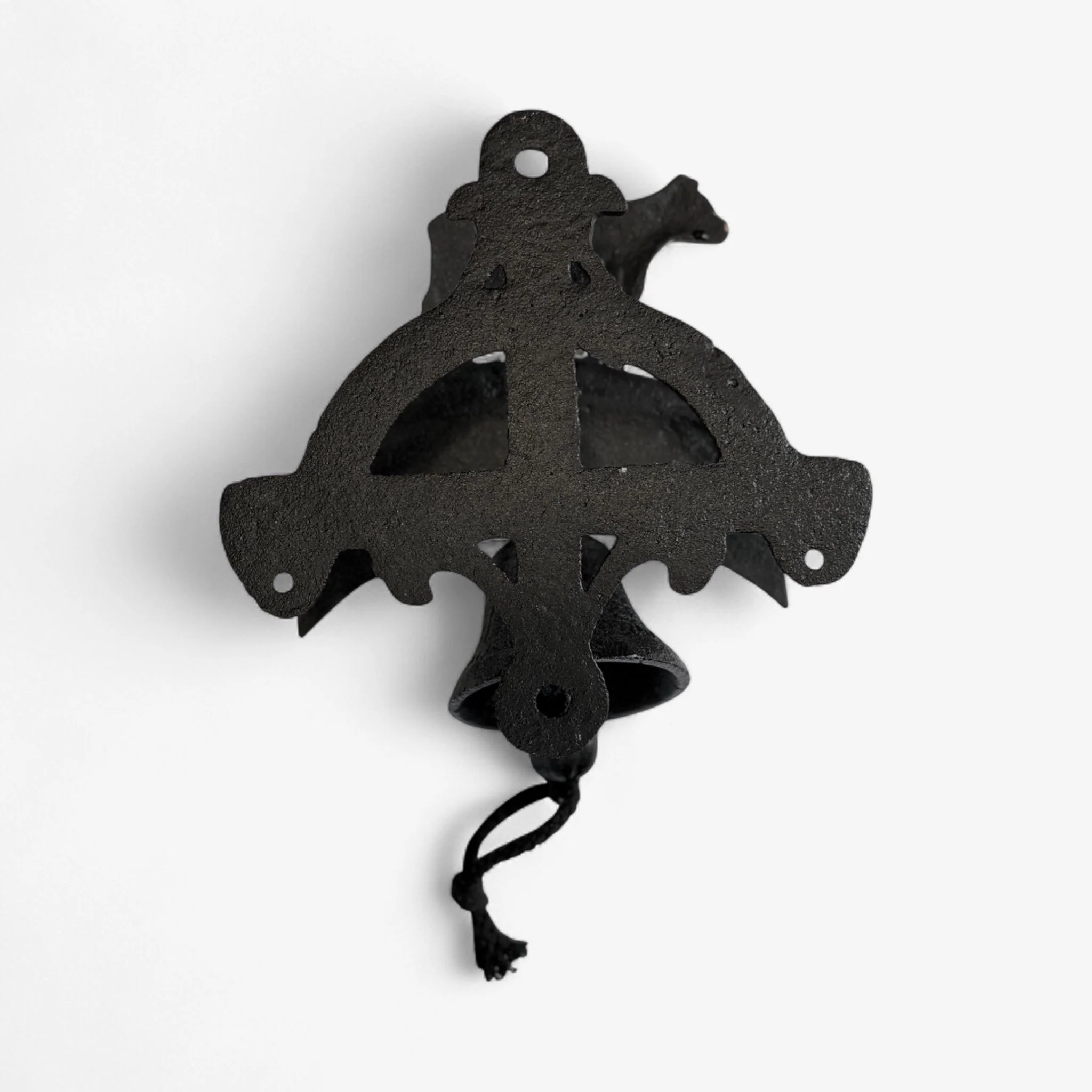 Rustic Cast Iron Cow Welcome Bell Sign, Farmhouse Door Decor - Image 6