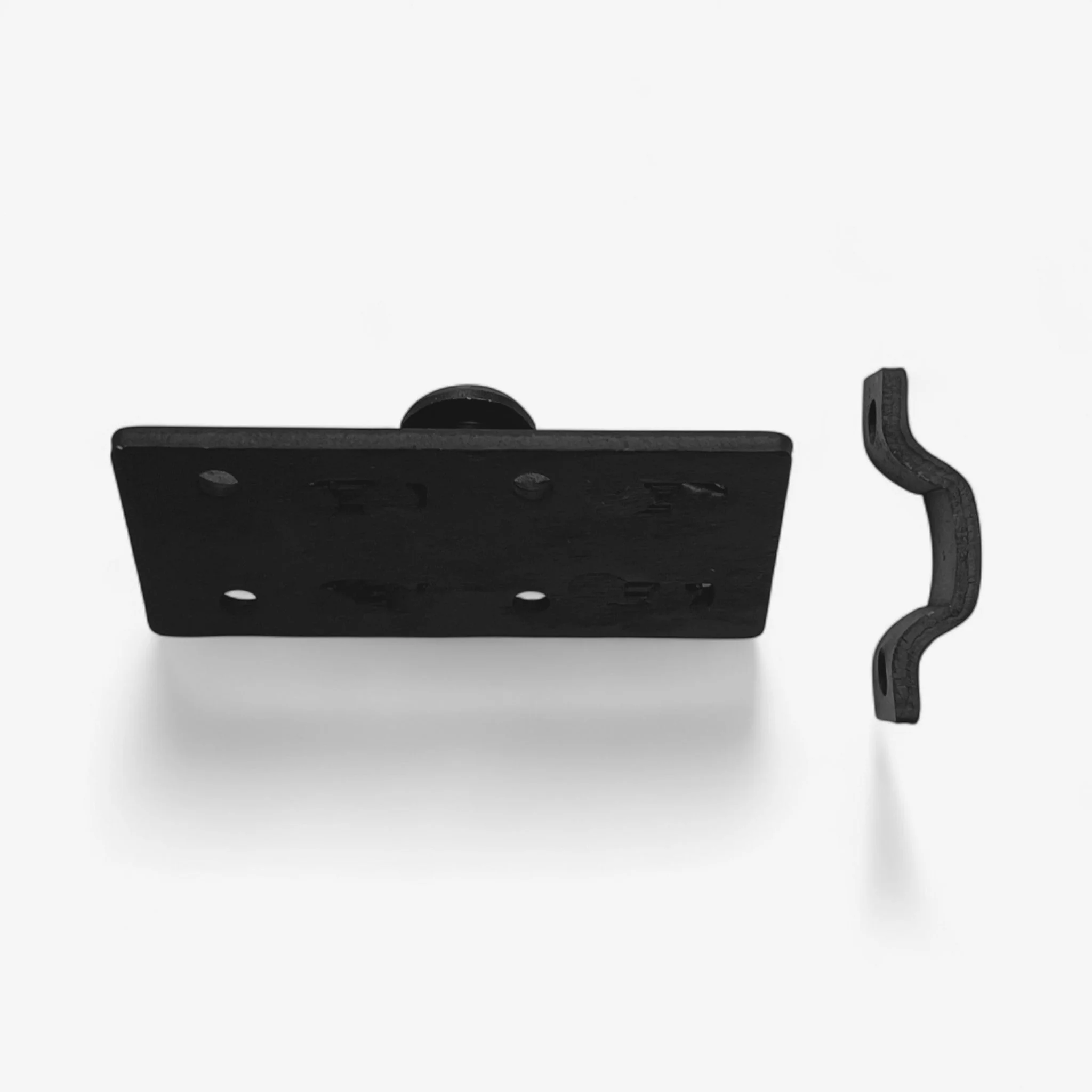 Rustic Iron Slide Bolt Latch, Vintage Door Hardware Lock - Image 4