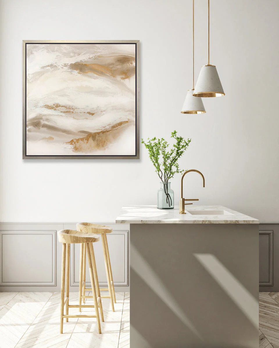 Rutilated Quartz 3 - Open Edition Canvas Print - Image 2
