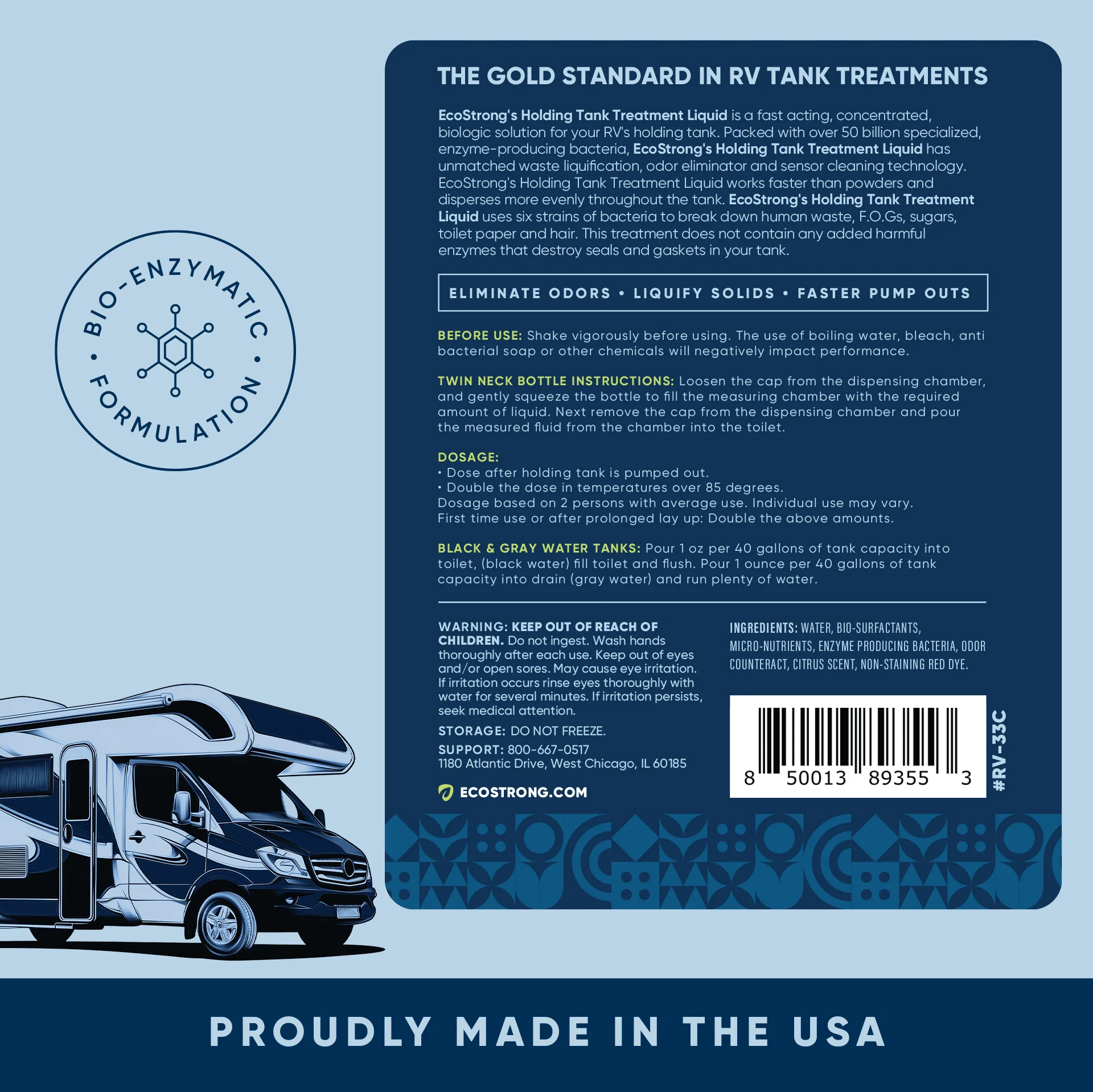 RV Holding Tank Treatment Liquid - Citrus - Image 18