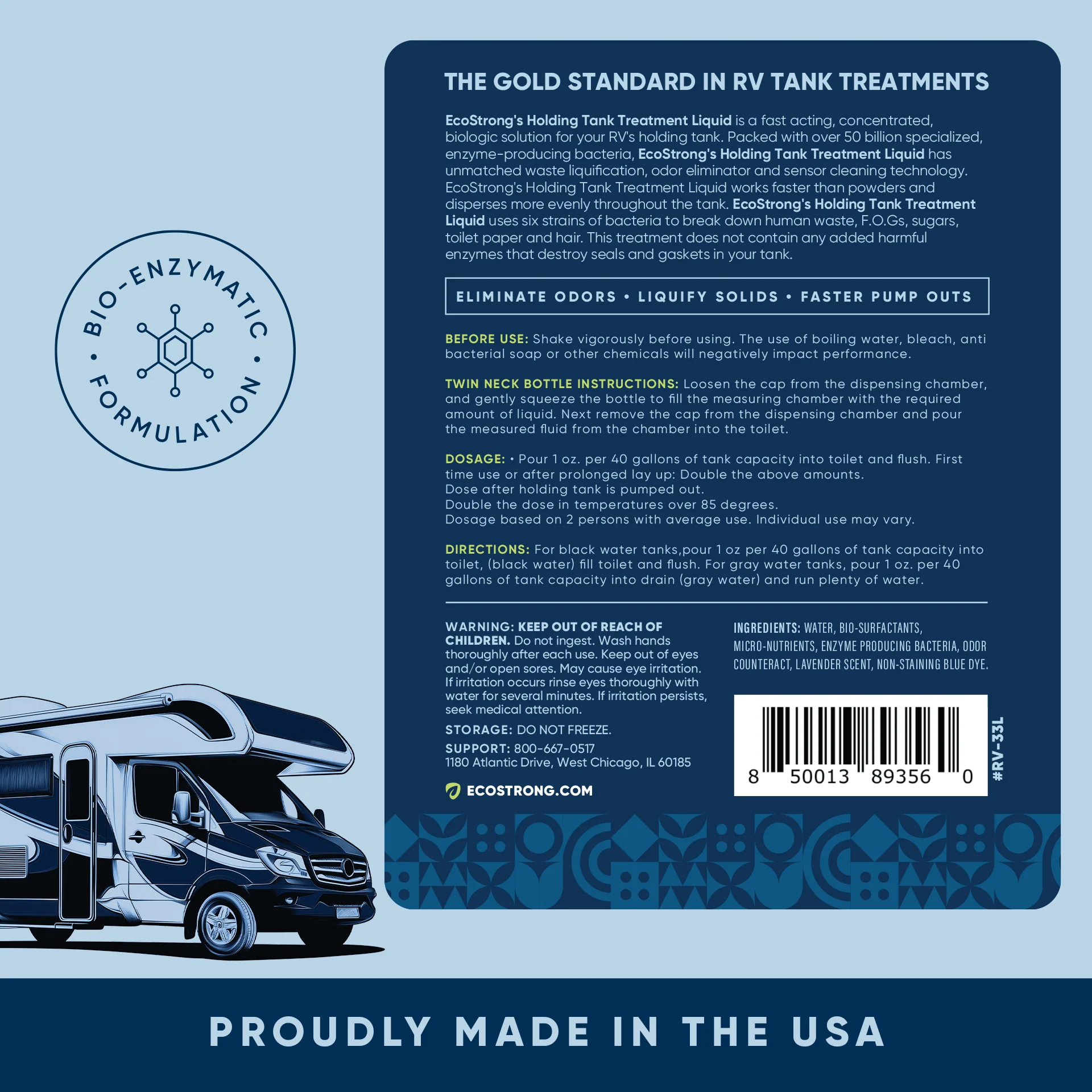 RV Holding Tank Treatment Liquid - Lavender - Image 21
