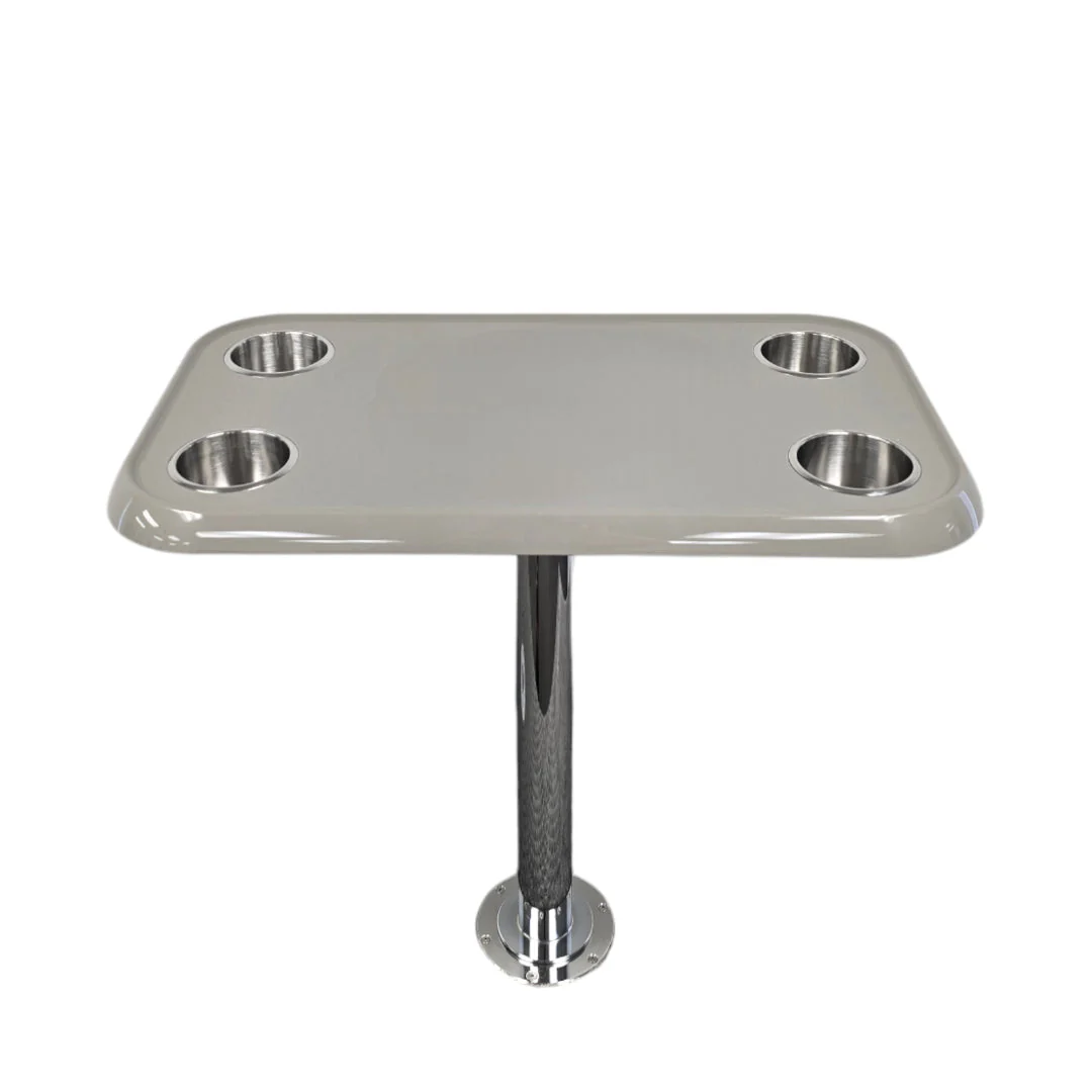 RV Side Tables | RV End Tables - Table Set - 6" Floor Plate System, Cocktail Design (6 colors) - Image 16