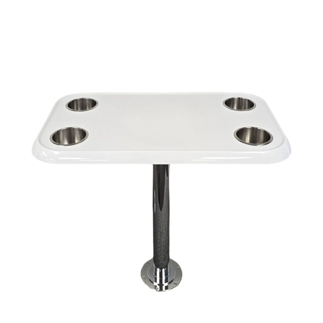 RV Side Tables | RV End Tables - Table Set - 6" Floor Plate System, Cocktail Design (6 colors) - Image 17