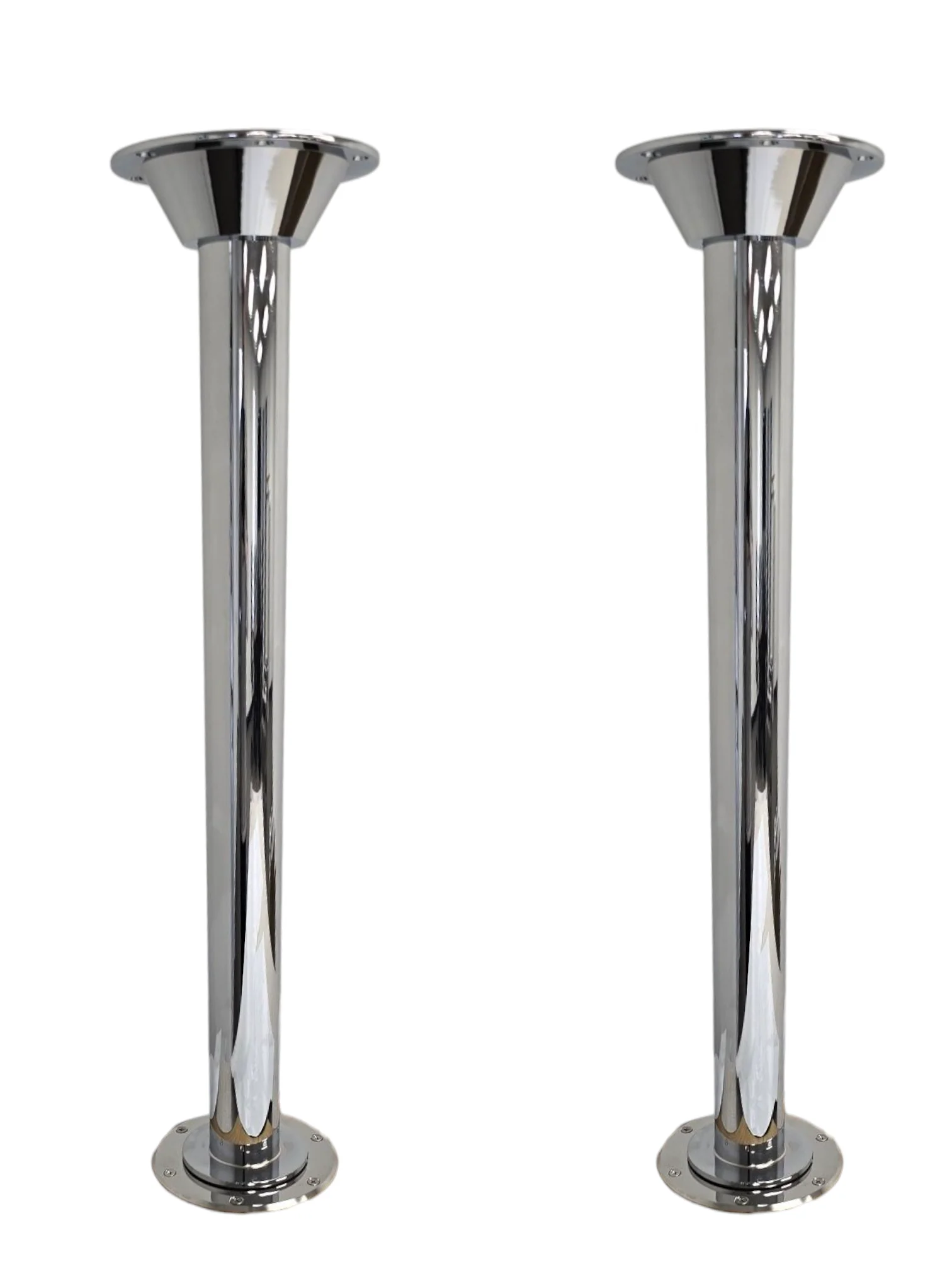 RV Table Bracket, Table Post & Flush Mount Floor Plate - Stainless Steel - Image 12
