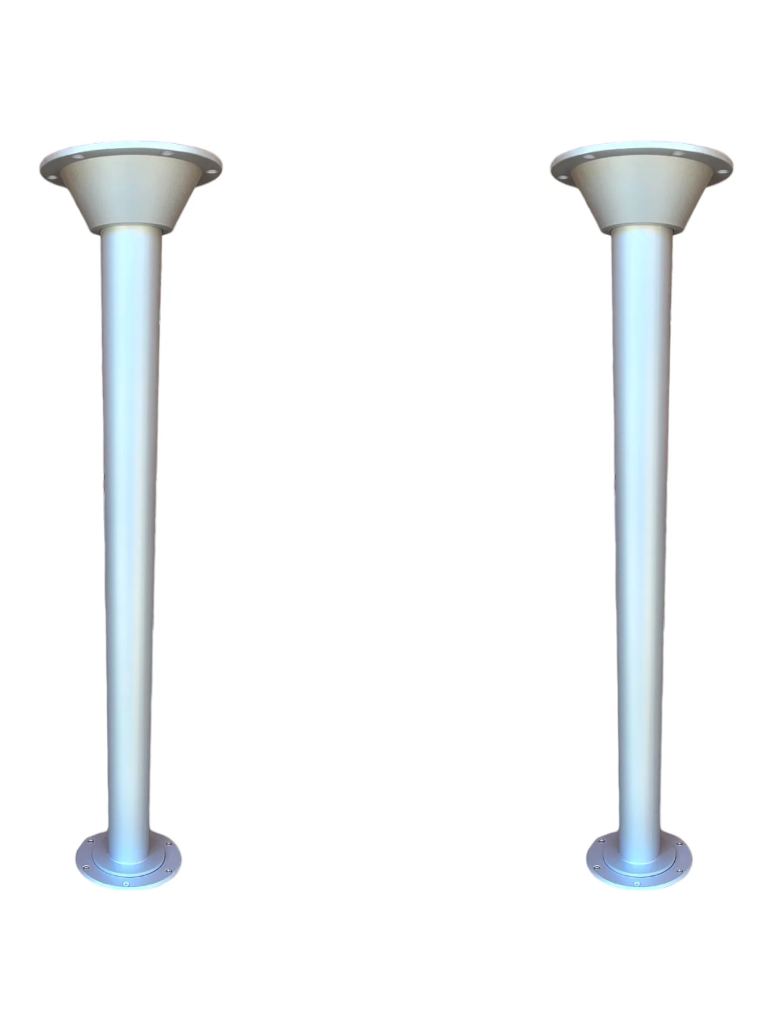 RV Table Bracket, Table Post & Flush Mount Floor Plate - Stainless Steel - Image 8