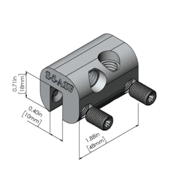 S-5-A SF Aluminum Roof Clamps