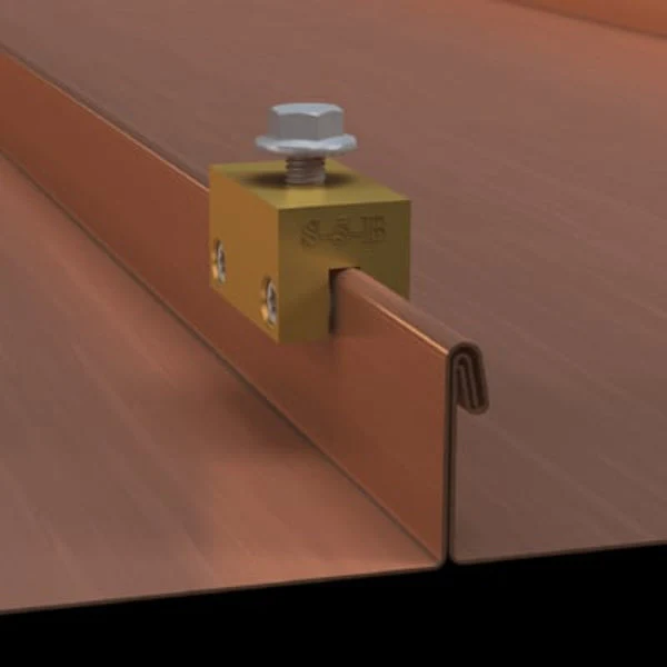 S-5-B SF Brass Metal Roof Clamps - Image 2