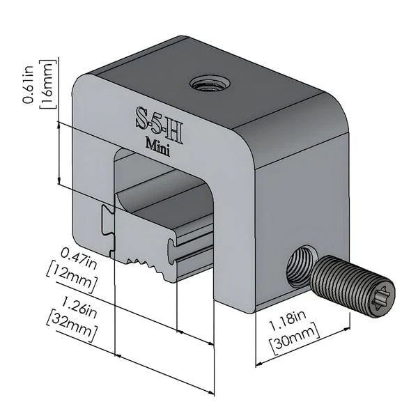 S-5-H Mini Metal Roof Clamps - Image 2