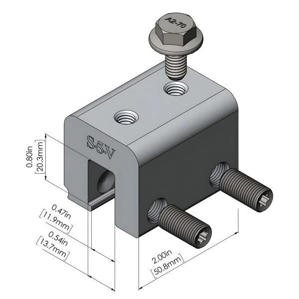 S-5-V Metal Roof Clamps - Image 2