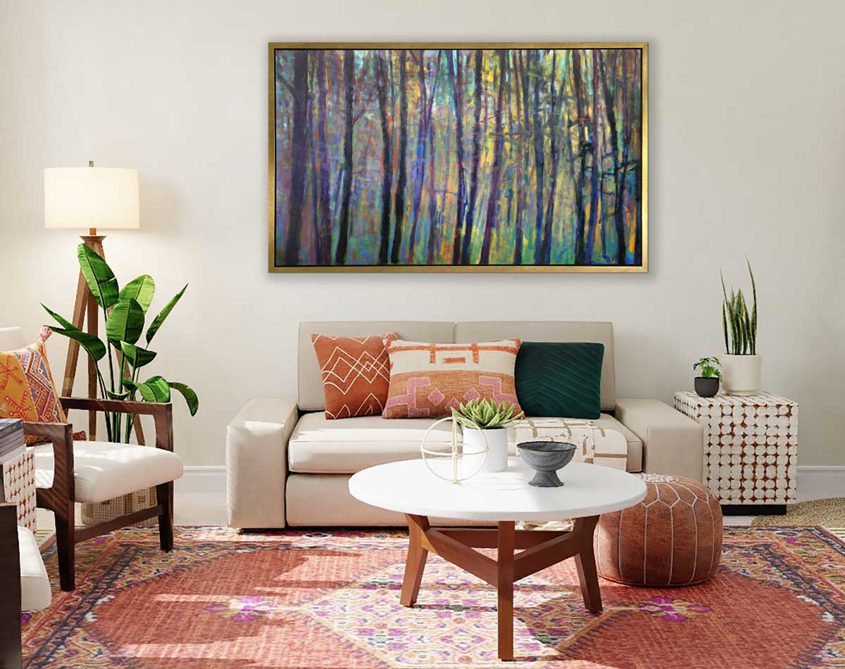 Saccades III - Limited Edition Canvas Print - Image 2