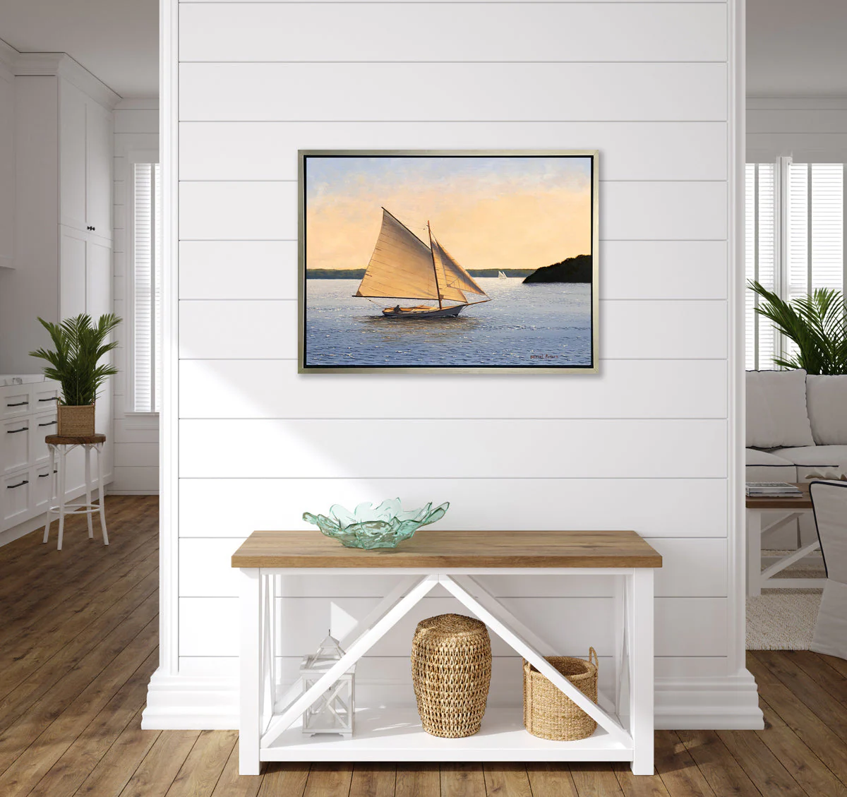 Sailing Out to Sea - Limited Edition Canvas Print - Image 2