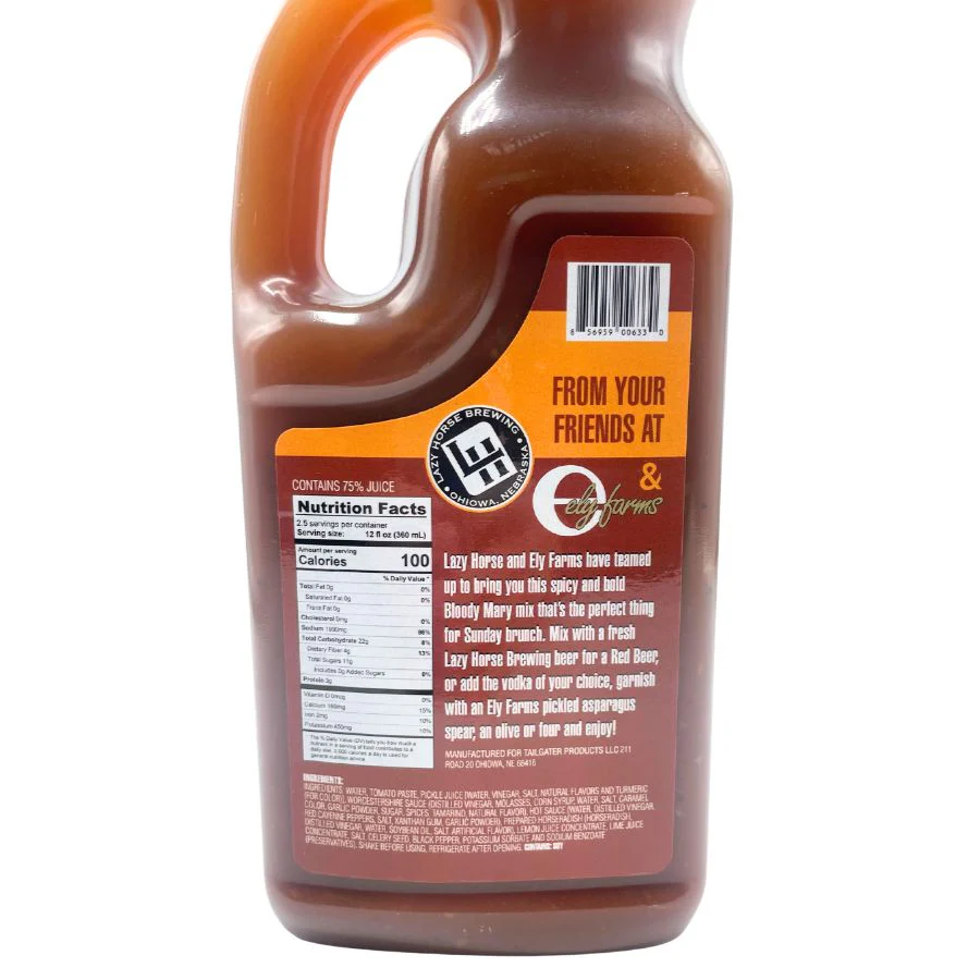 SALE CLOSE DATED | Bloody Mary Mix | 32 oz | Ely Farms - Image 5